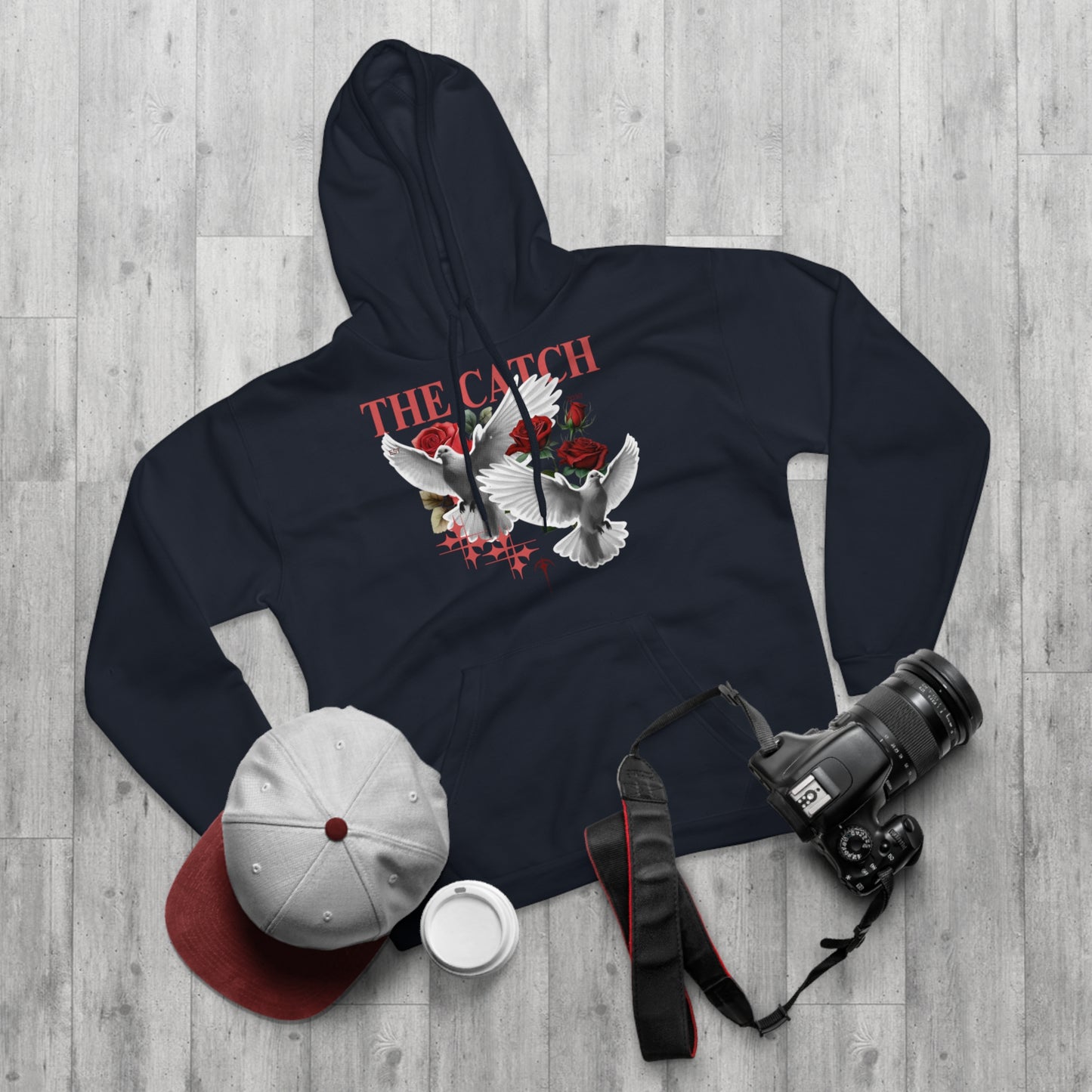 Stylish Pullover Hoodie with 'THE CATCH' Design - Perfect for Everyday Wear & Gift Ideas - THE CATCH