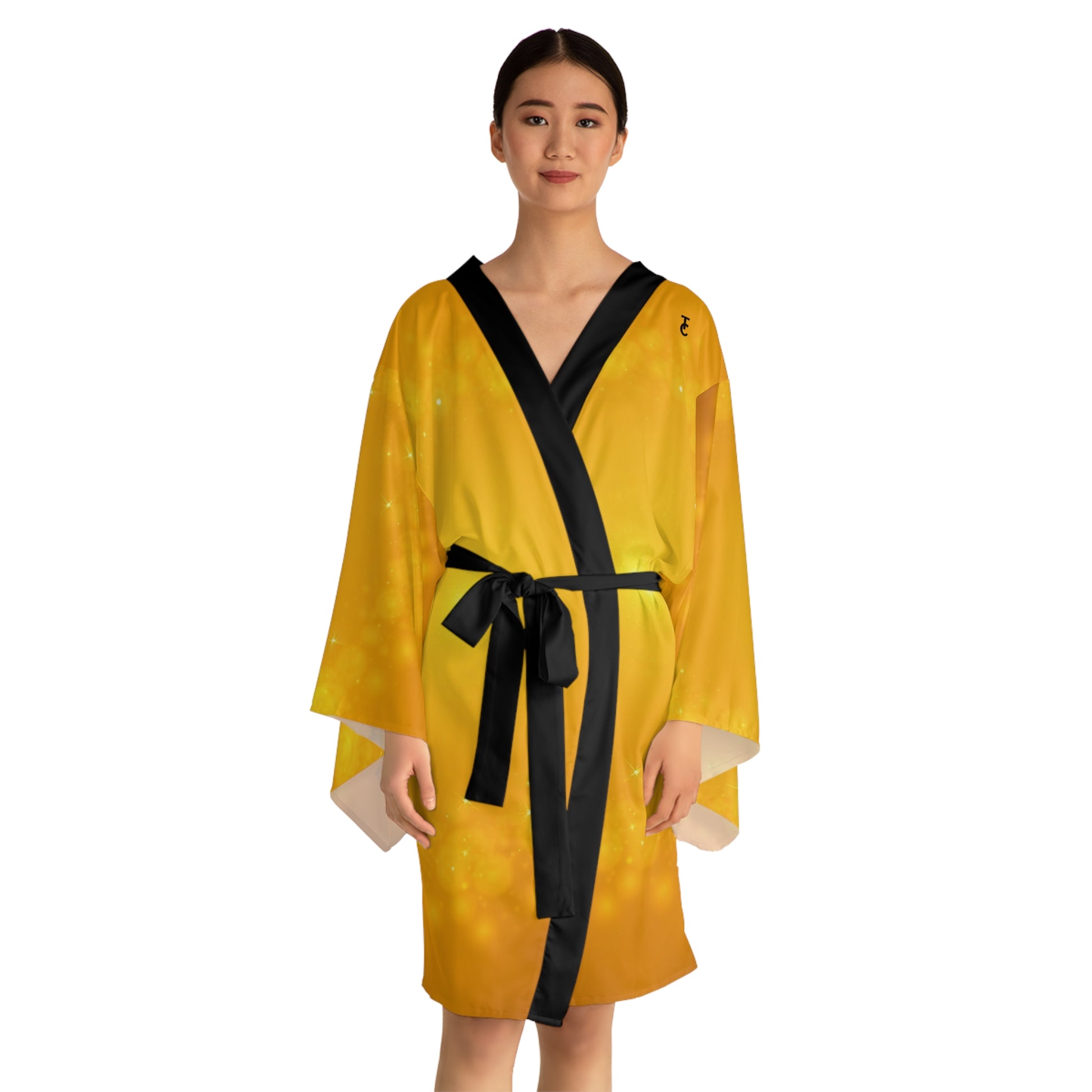 Radiant Dragon Long Sleeve Kimono Robe, Bright Lounge Wear, Festive Gift for Celebrations, Cozy Relaxation Wear, Unique Homewear - THE CATCH
