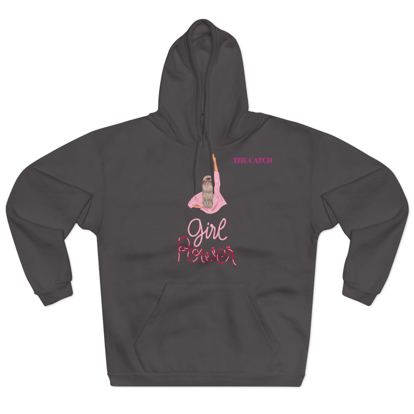 Girl Power  Pullover Hoodie - Celebrating Strength & Empowerment