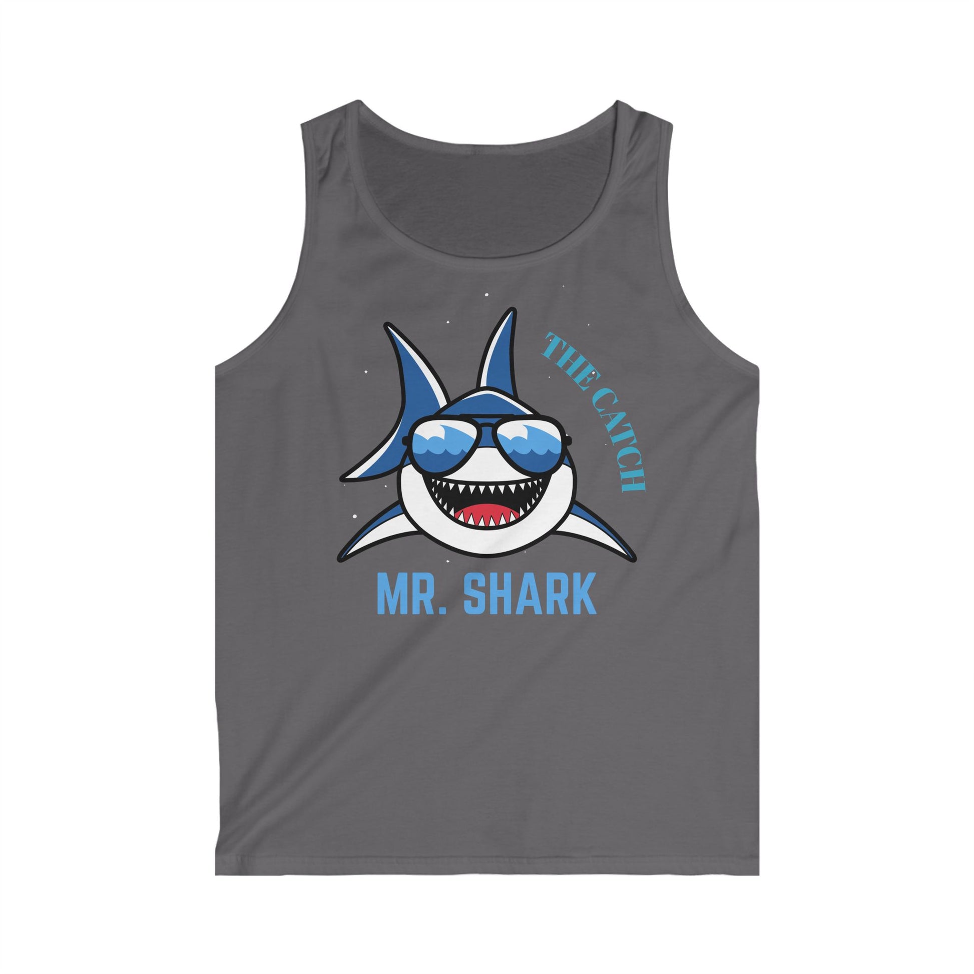 Mr. Shark Summer Tank Top - Perfect for Beach Days & Parties - THE CATCH