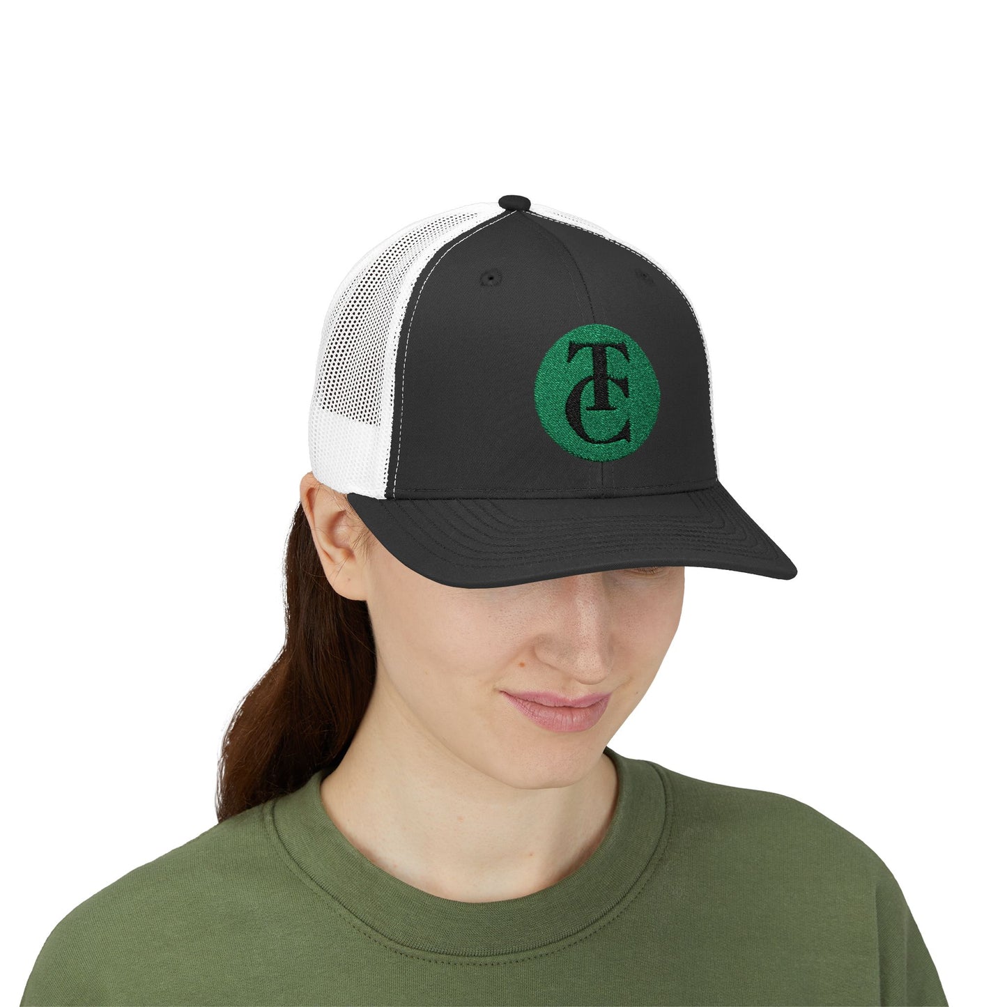 Sparkling Green Logo Snapback Trucker Cap - Ideal for Outdoor Adventures, Casual Outfits, and Unique Gifts, Stylish Baseball Hat, [...]