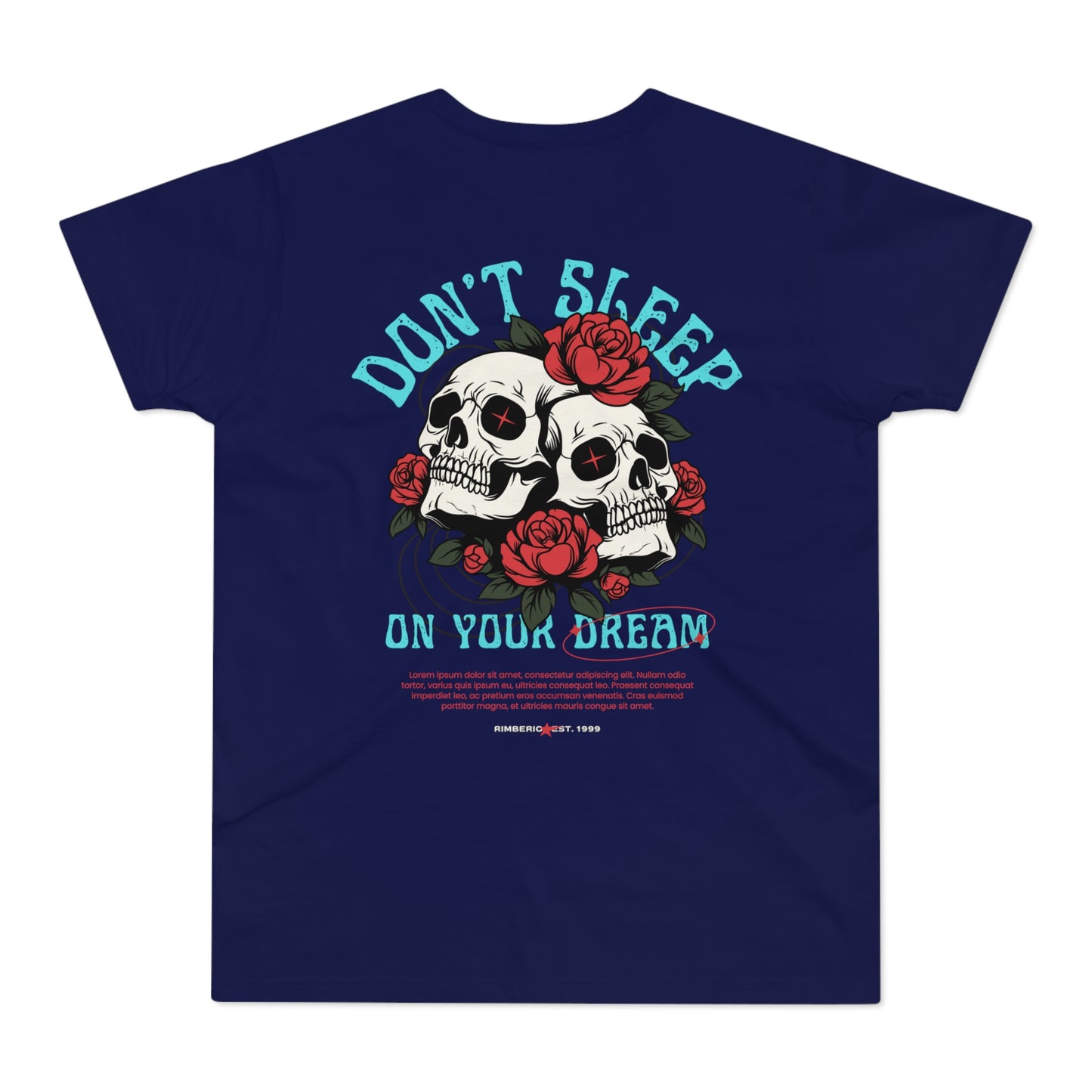 Men's Graphic T-Shirt - "The Catch" with Skull Design
