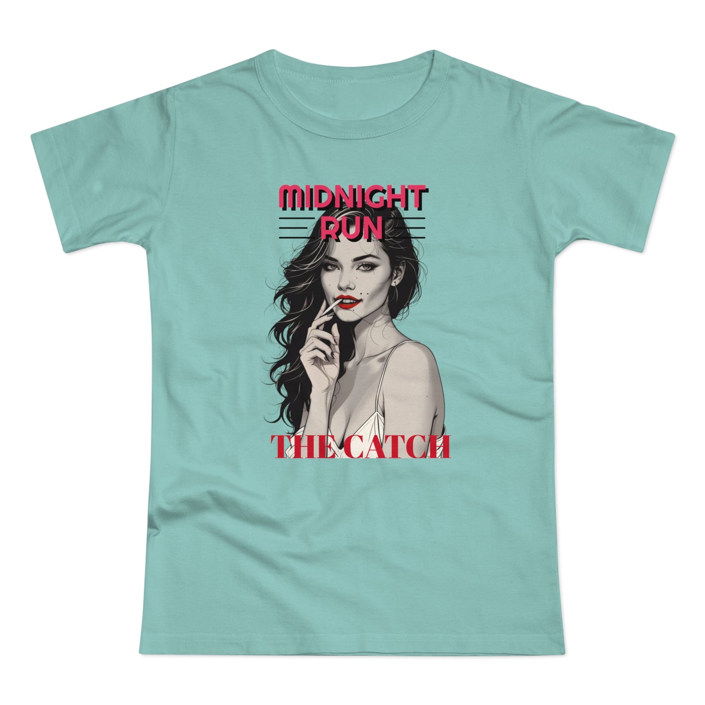 Midnight Run Women's Graphic T-Shirt - The Catch Design - THE CATCH