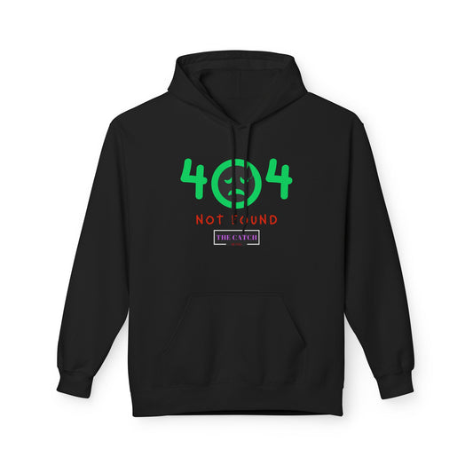 404 Not Found Softstyle Fleece Hoodie - THE CATCH