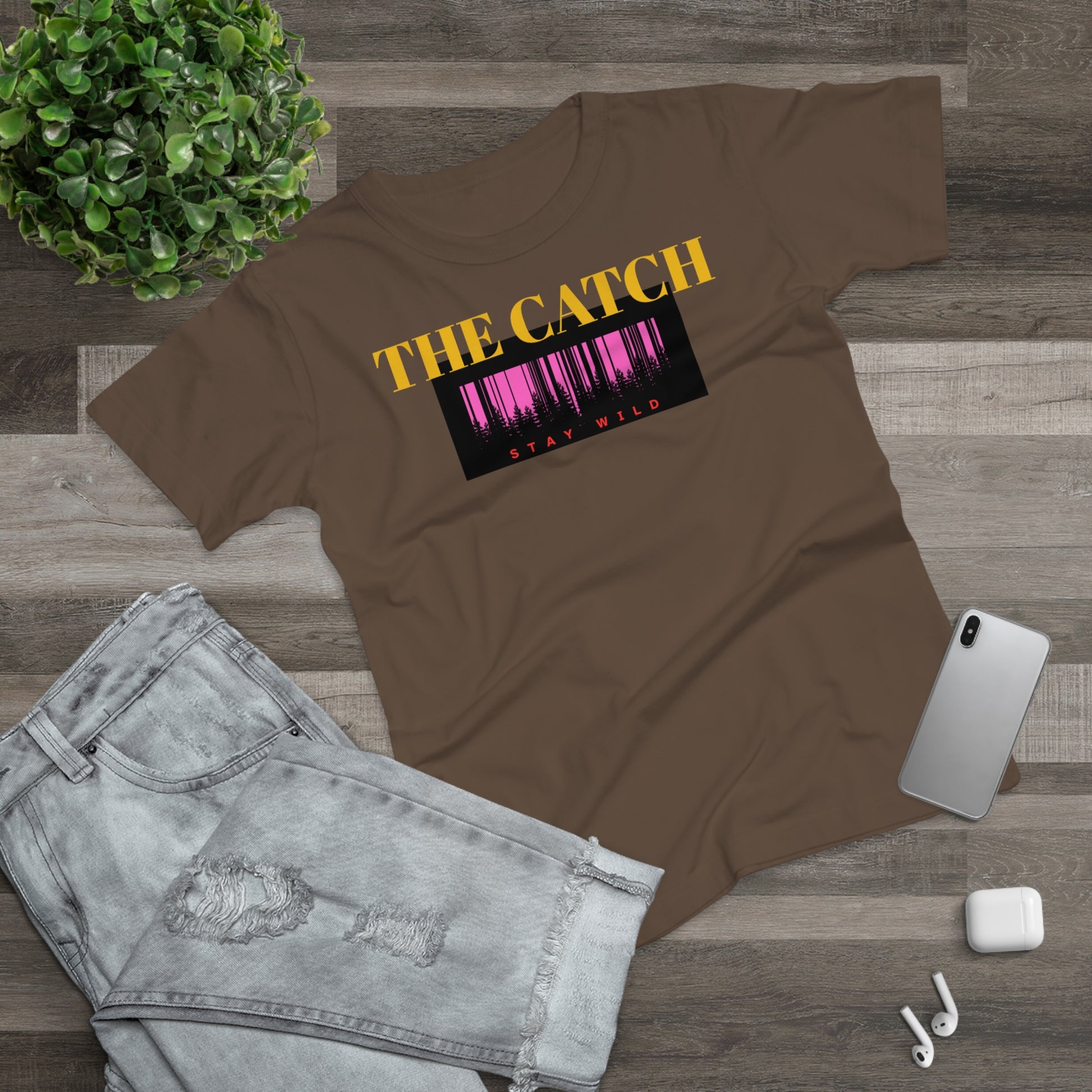 Stay Wild T-Shirt for Adventurous Women | Casual Comfort | Perfect Gift - THE CATCH