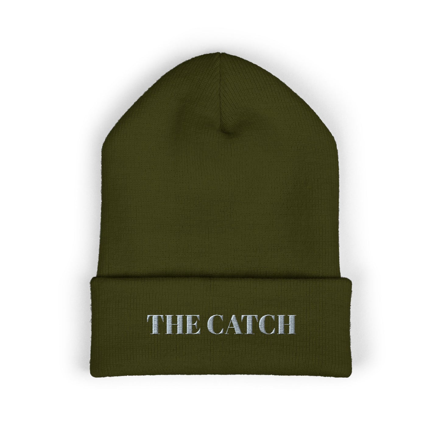 Classic Cuffed Beanie with The Catch Embroidery, Cozy Fashion Accessories, Warm Winter Hat, Stylish Gift for Him and Her, Perfect for [...] - THE CATCH