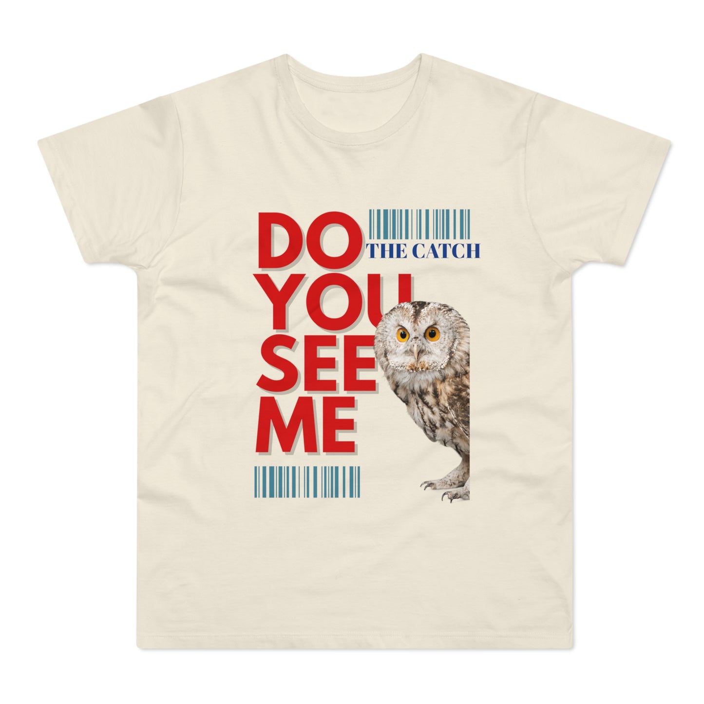Funny Owl T-Shirt - 'Do You See Me?' Graphic Tee for Nature Lovers