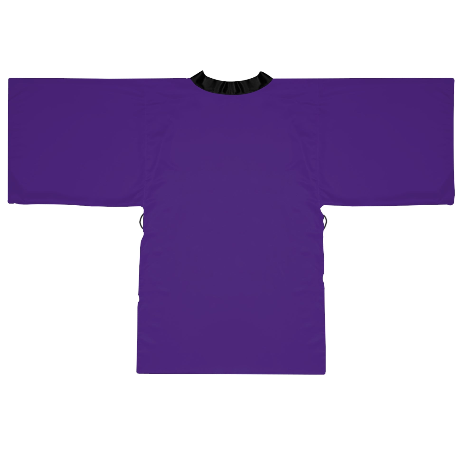 Elegant Purple Long Sleeve Kimono Robe, Lounge Wear, Spa Day Gift, Relaxation Attire, Gift for Her, Unique Fashion Statement - THE CATCH