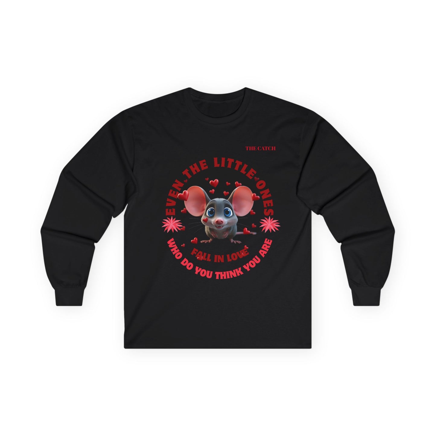 Cute Mouse Love Long Sleeve Tee - Perfect Gift for Animal Lovers