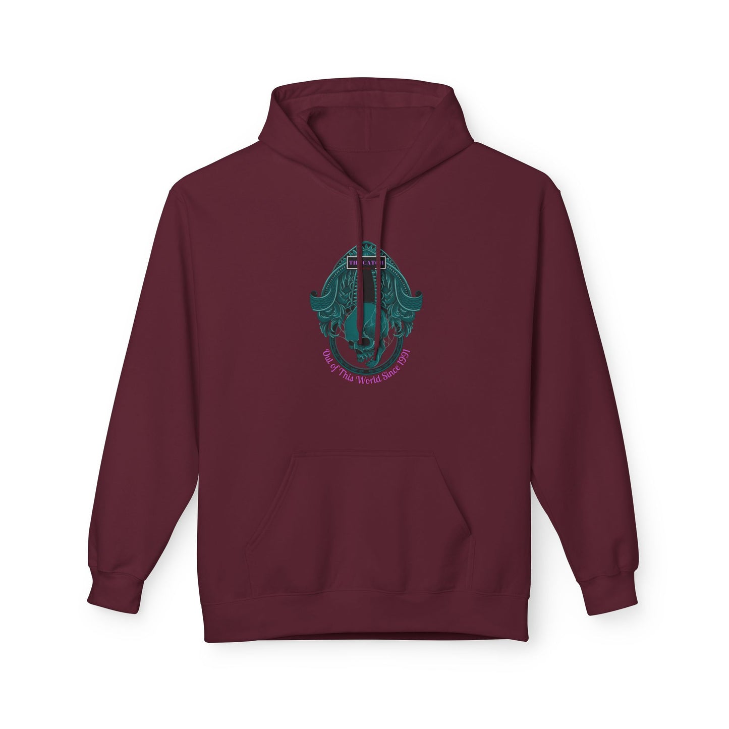 Midweight Fleece Hoodie - Unique Graphic Design for Cozy Comfort - THE CATCH