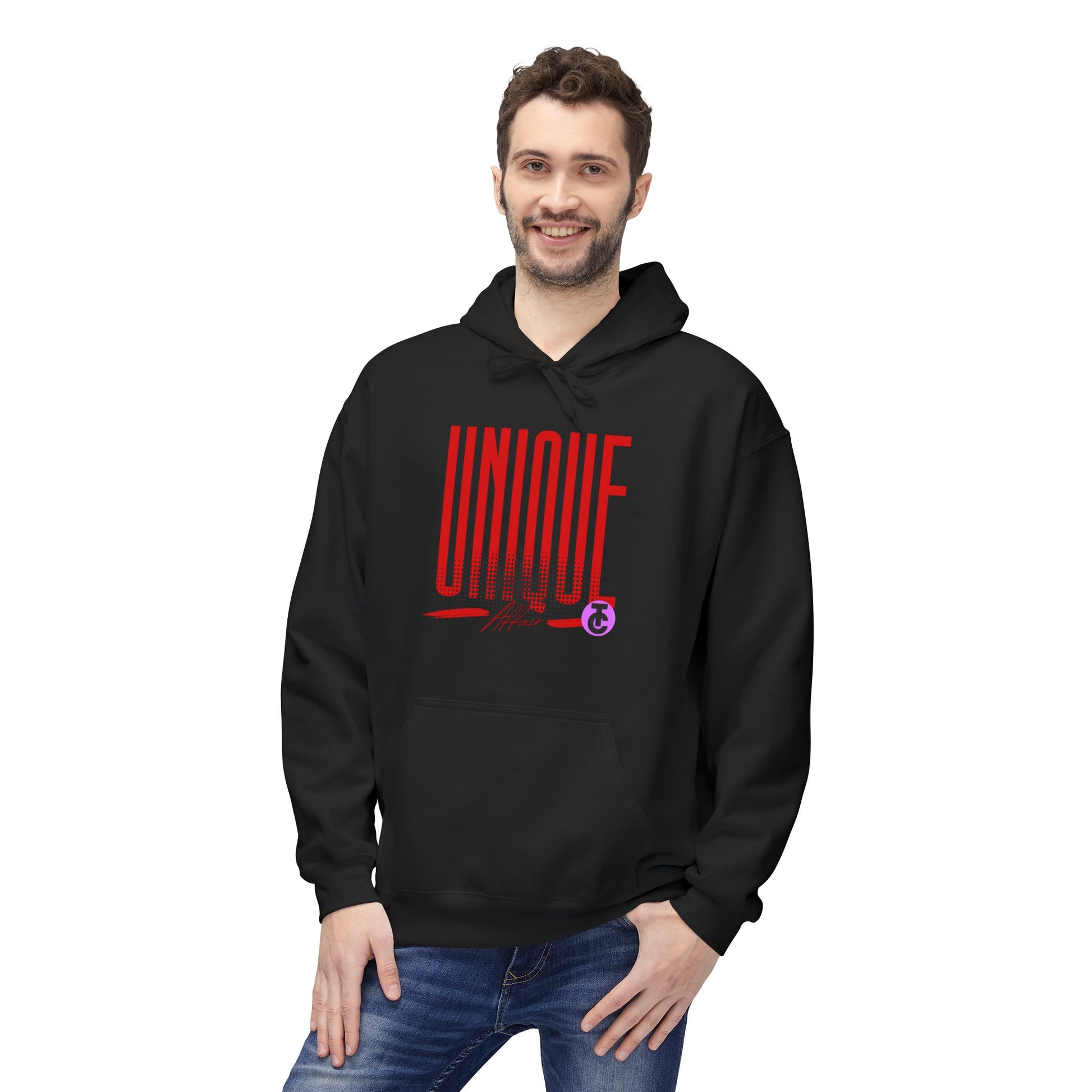 Unique Softstyle Fleece Hoodie - Trendy Graphic Sweatshirt - THE CATCH