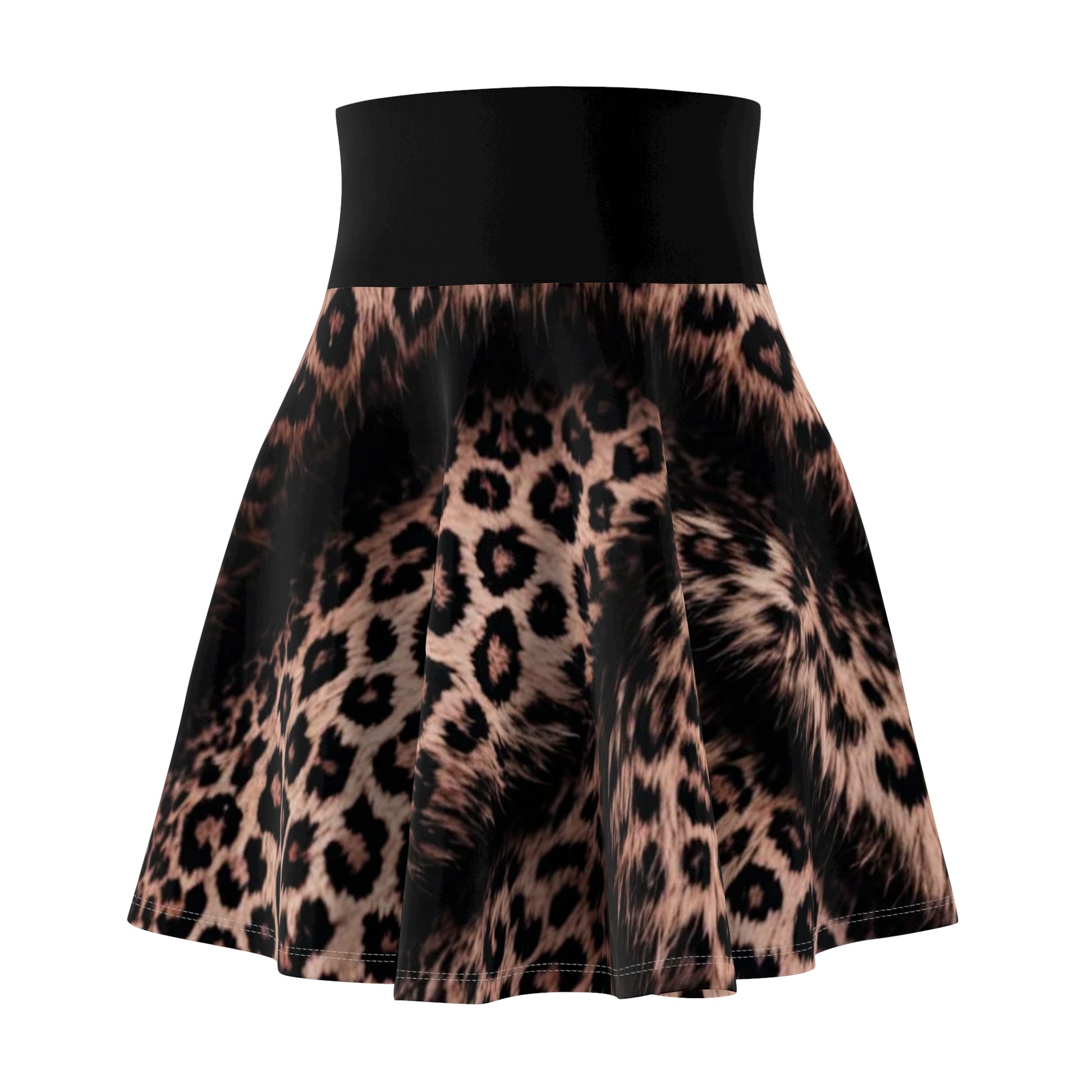 Kitten Babe Women's Skater Skirt, Trendy Casual Wear, Fun Summer Outfit, Fashionable Party Skirt, Gift for Her, AOP Design - THE CATCH