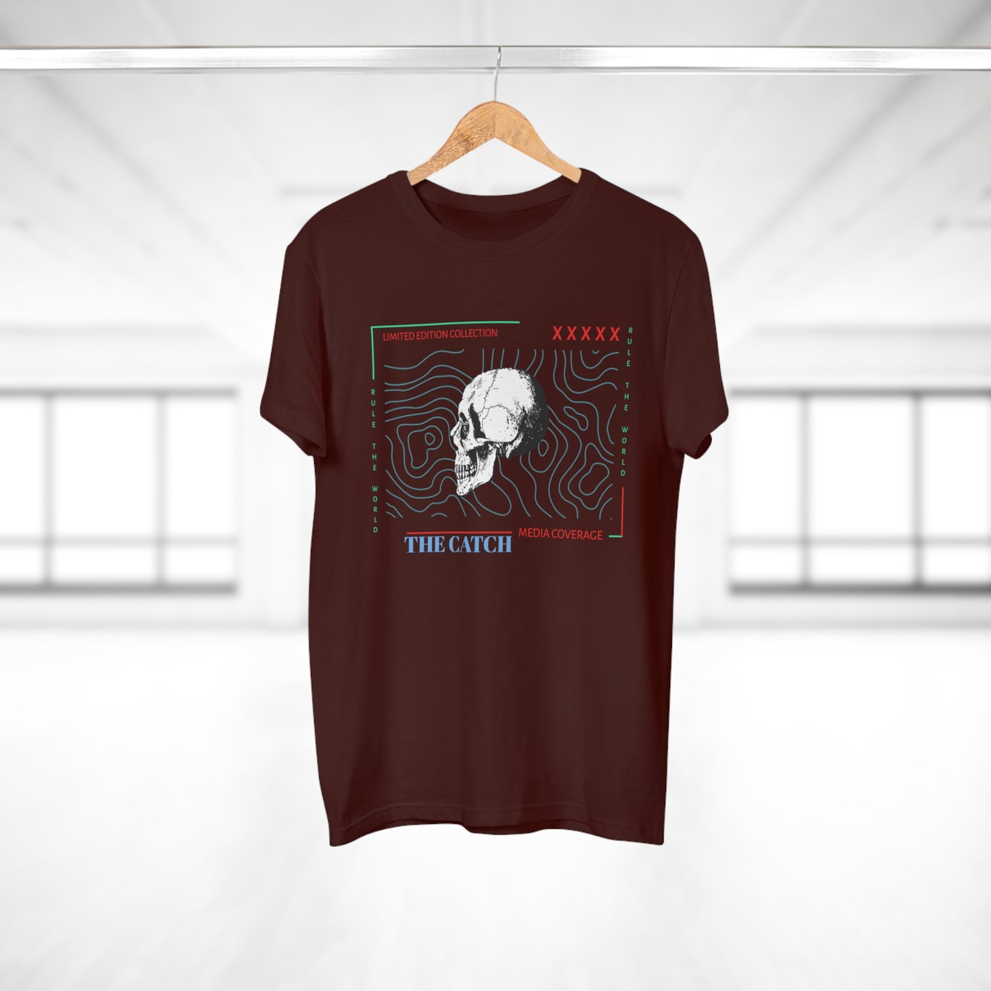Limited Edition Skull Graphic Men's T-Shirt - The Catch Media Coverage