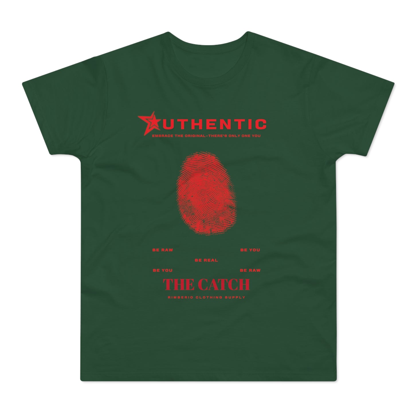 Authentic Men's T-Shirt - Embrace Your Unique Style - THE CATCH