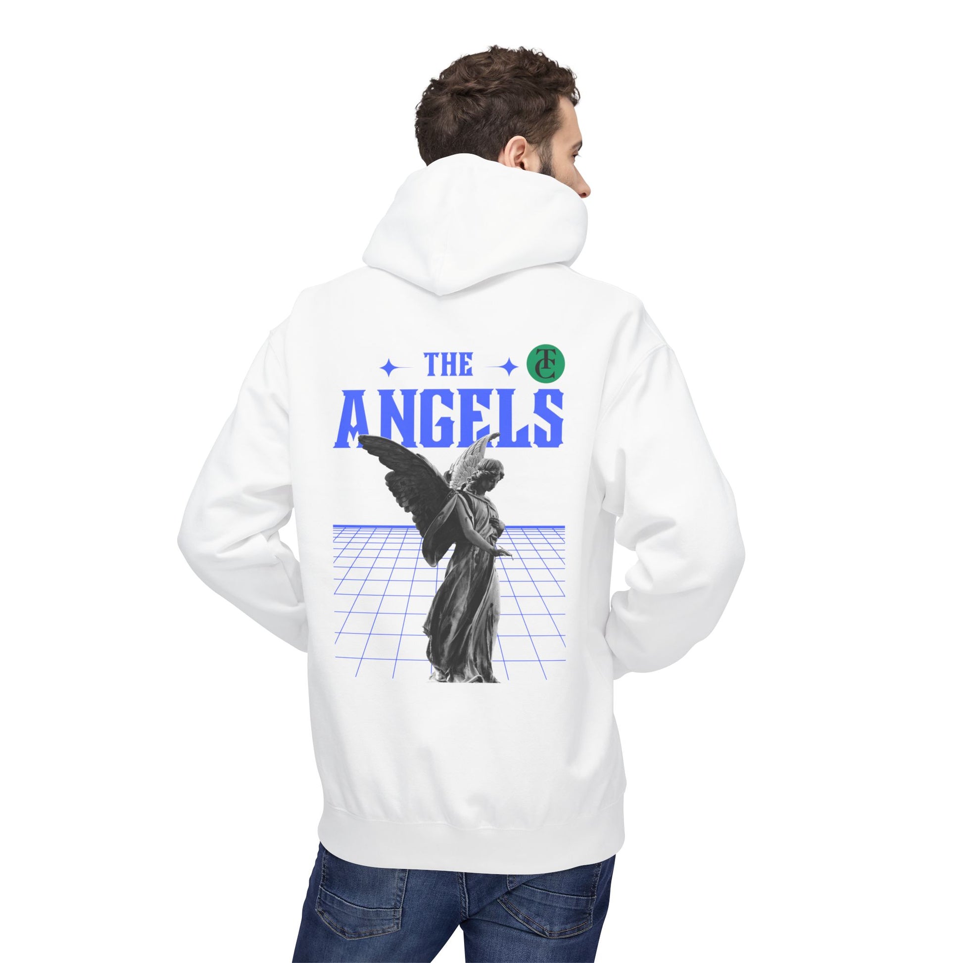 Angels Graphic Hoodie -Midweight Softstyle Fleece for Casual Comfort - THE CATCH