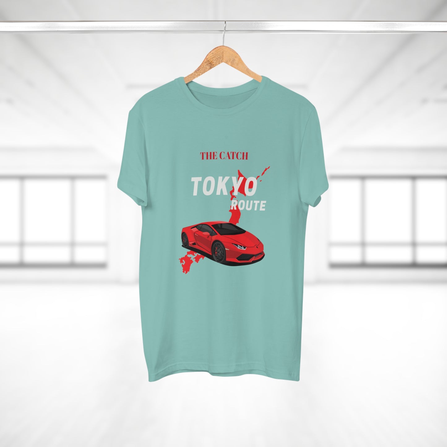 Tokyo Route Men's T-Shirt - Stylish Auto Enthusiast Tee