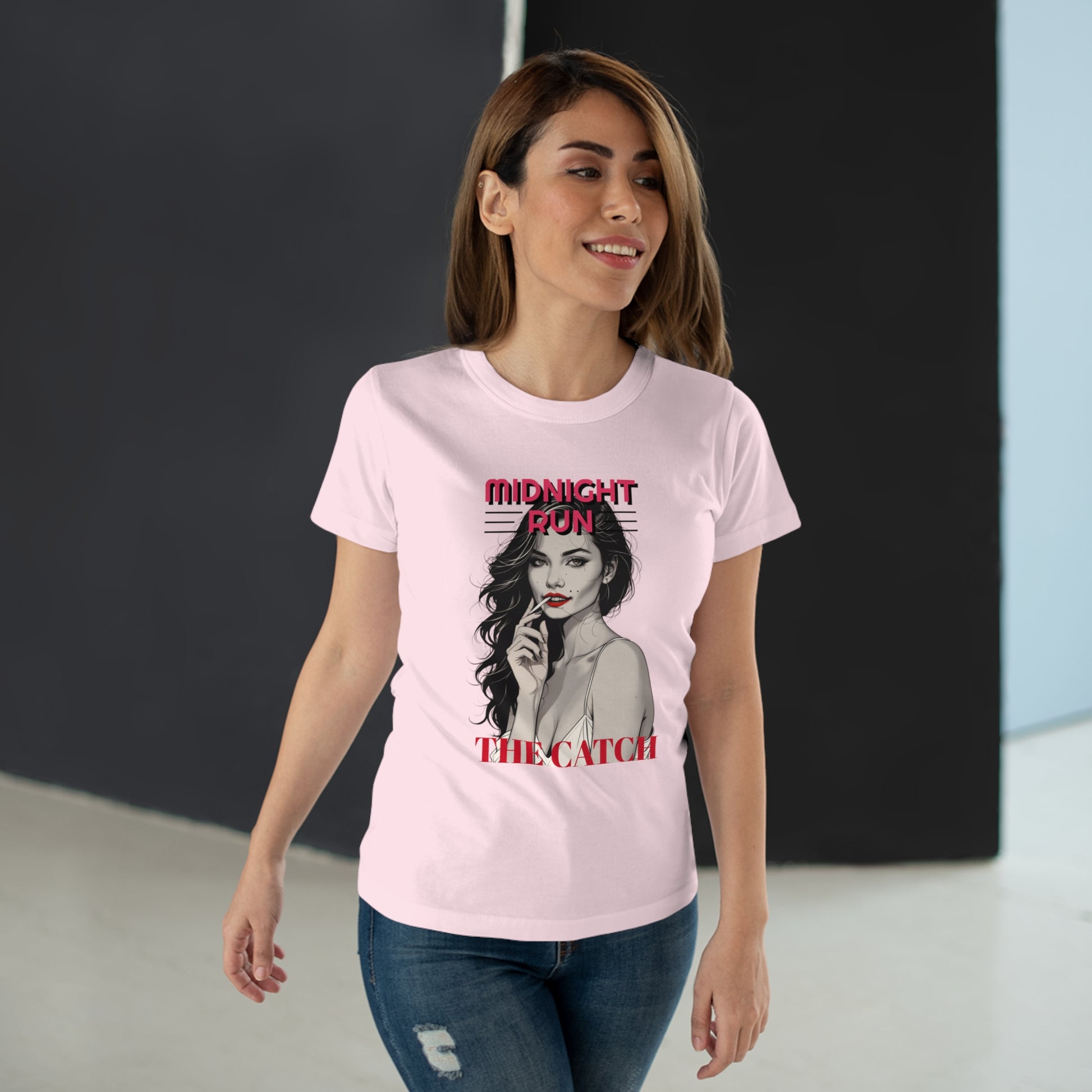 Midnight Run Women's Graphic T-Shirt - The Catch Design - THE CATCH