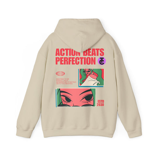 Stylish Hoodie with Bold Graphic Design | Cozy Streetwear for Every Occasion, Trendy Gift, Casual Wear, Fashion Statement - THE CATCH