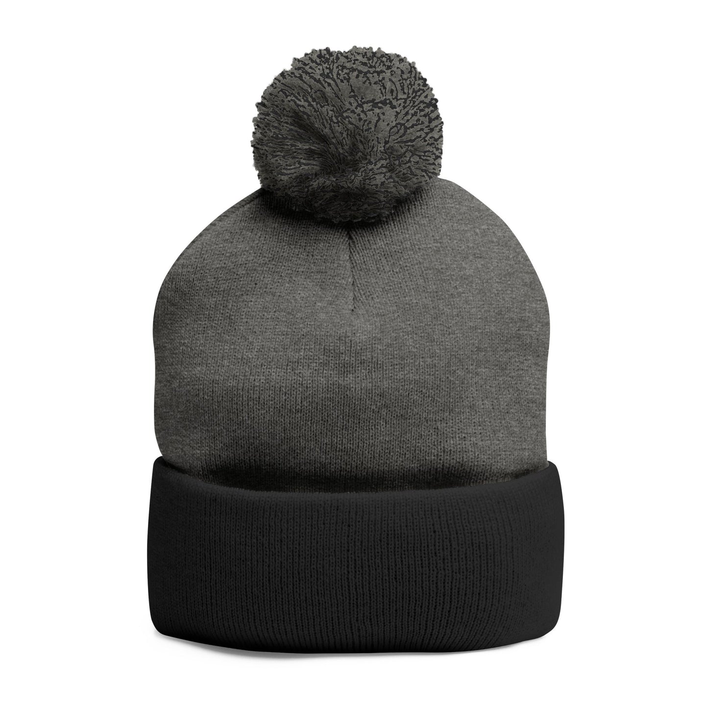 Cozy Embroidered Pom-Pom Knit Cap, - THE CATCH