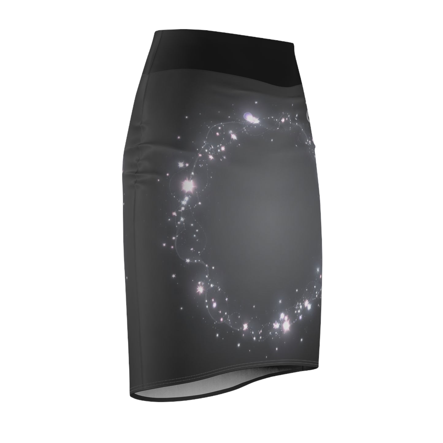 Celestial Print Women's Pencil Skirt, Galaxy Design Skirt, Stylish Office Wear, Night Out Fashion, Unique Gift for Her - THE CATCH