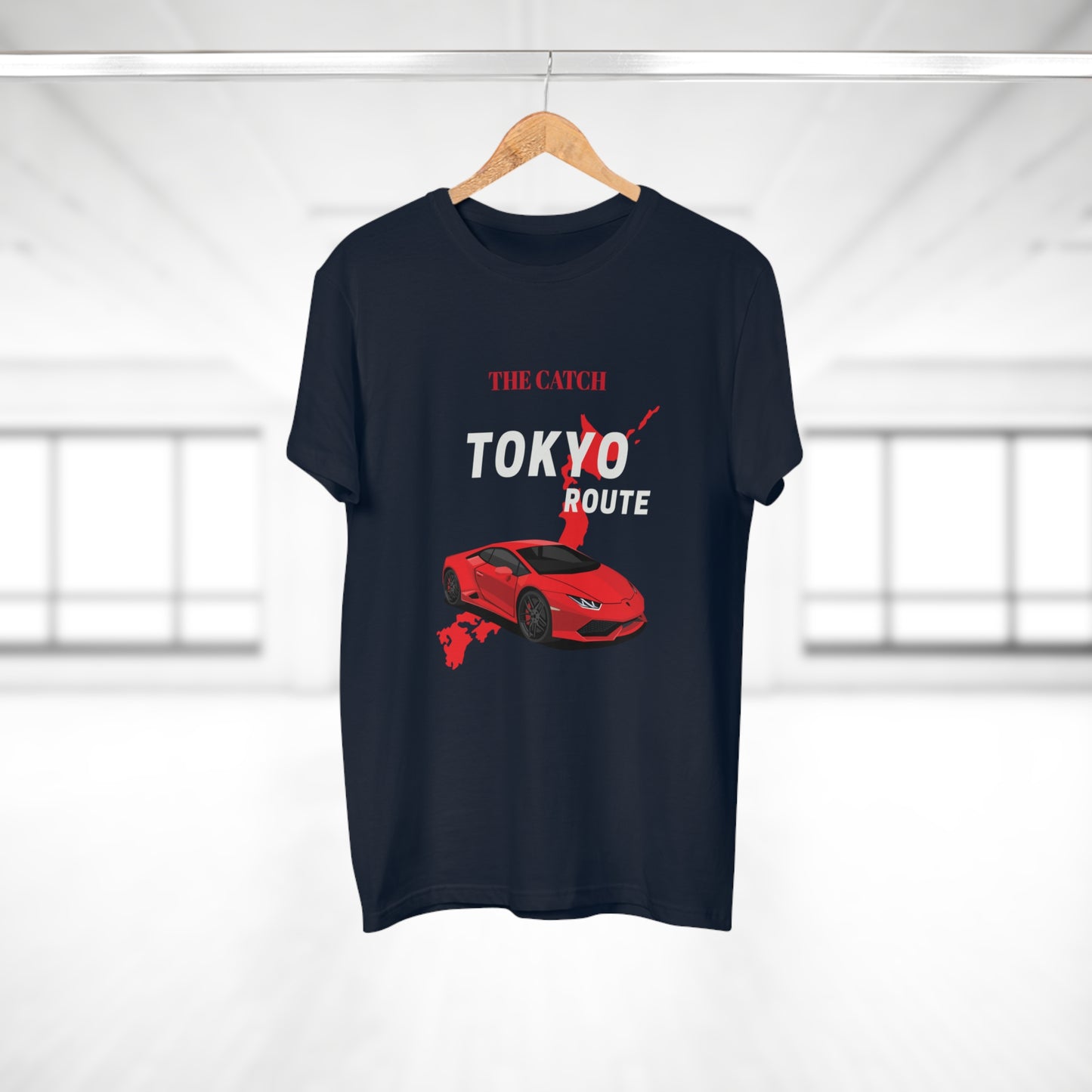 Tokyo Route Men's T-Shirt - Stylish Auto Enthusiast Tee