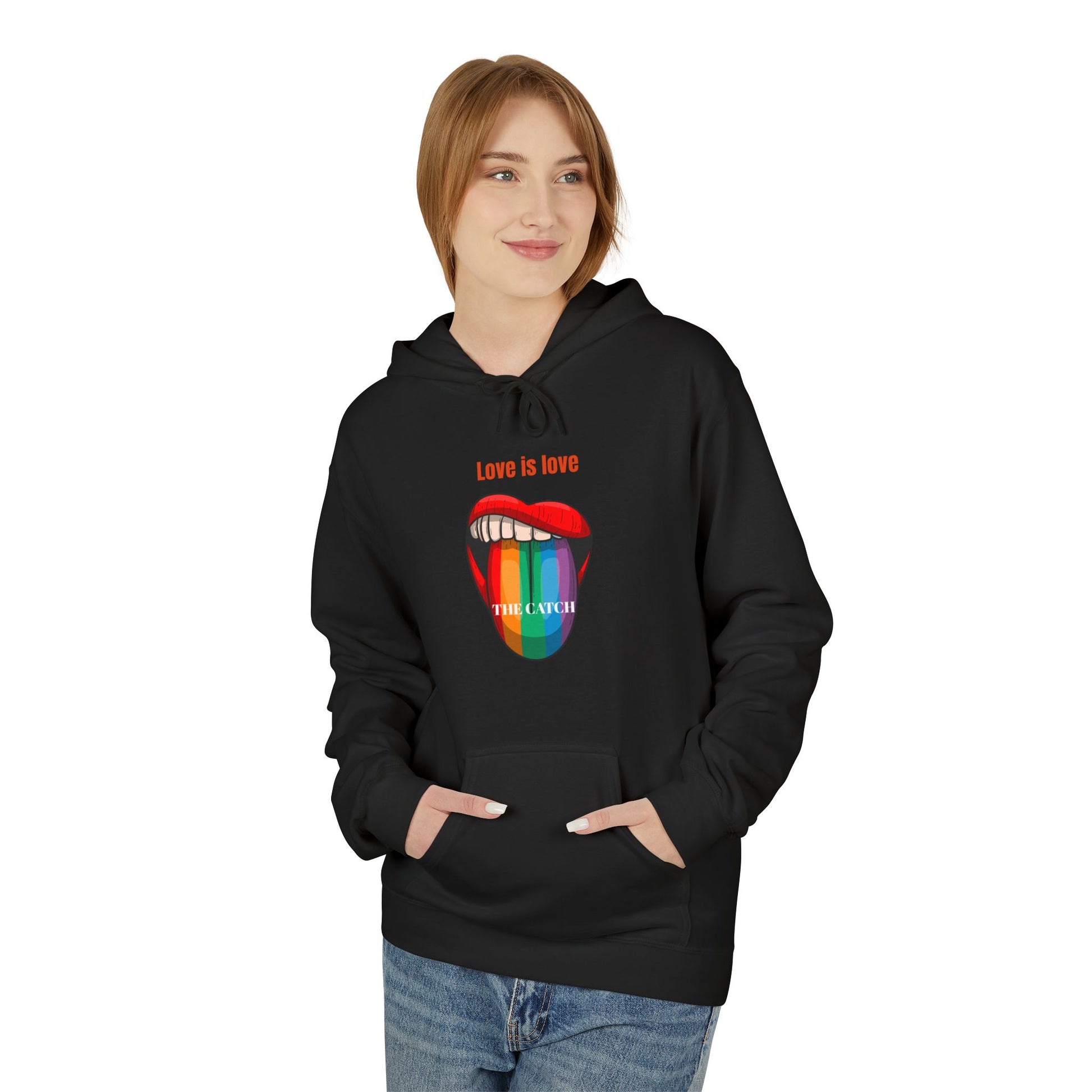Love is Love Pride Hoodie | Midweight Fleece - THE CATCH
