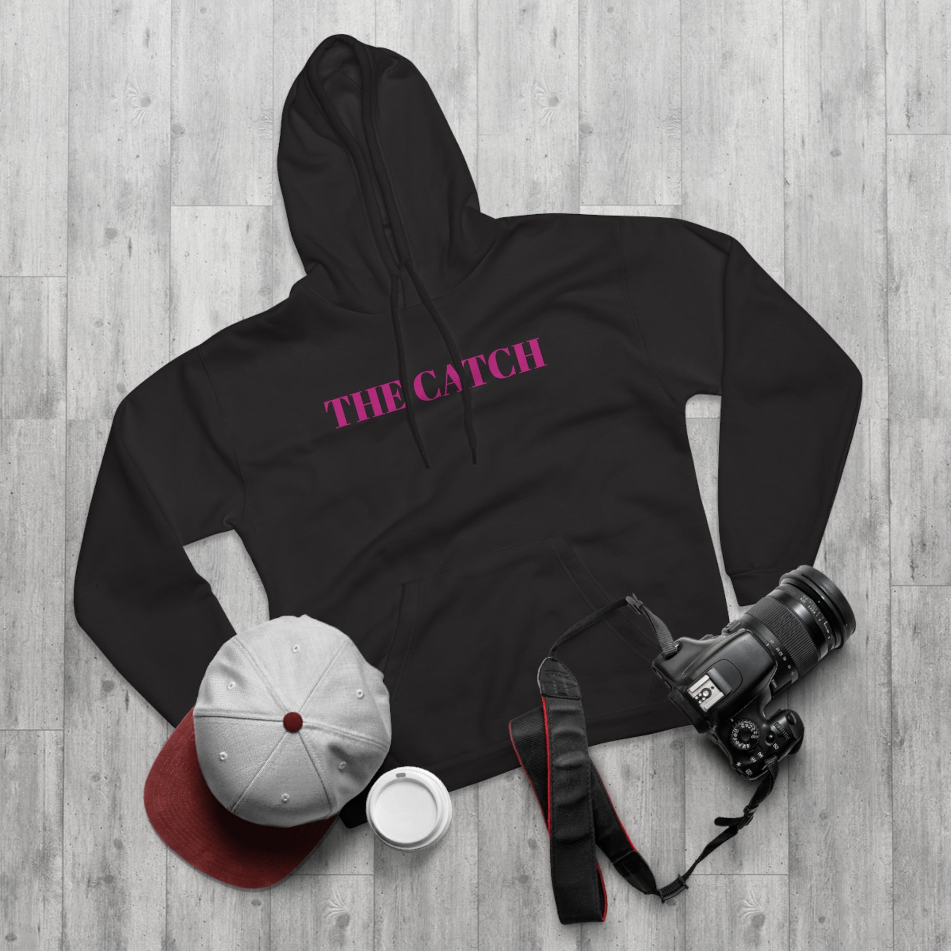Pullover Hoodie - 'The Catch' Venomous Snake Design - Motivational Statement Gear - THE CATCH