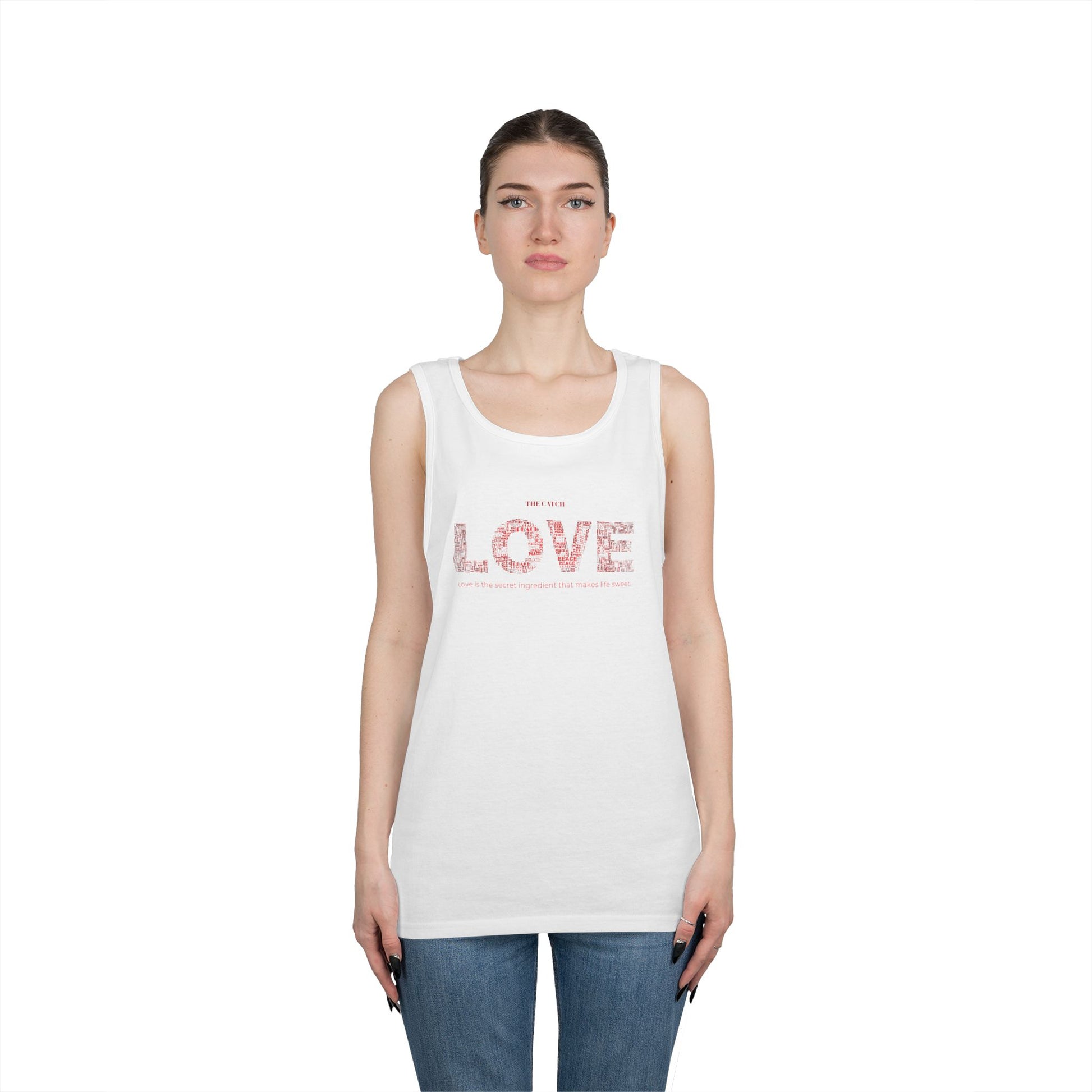 Woman's Heavy Cotton Tank Top - THE CATCH