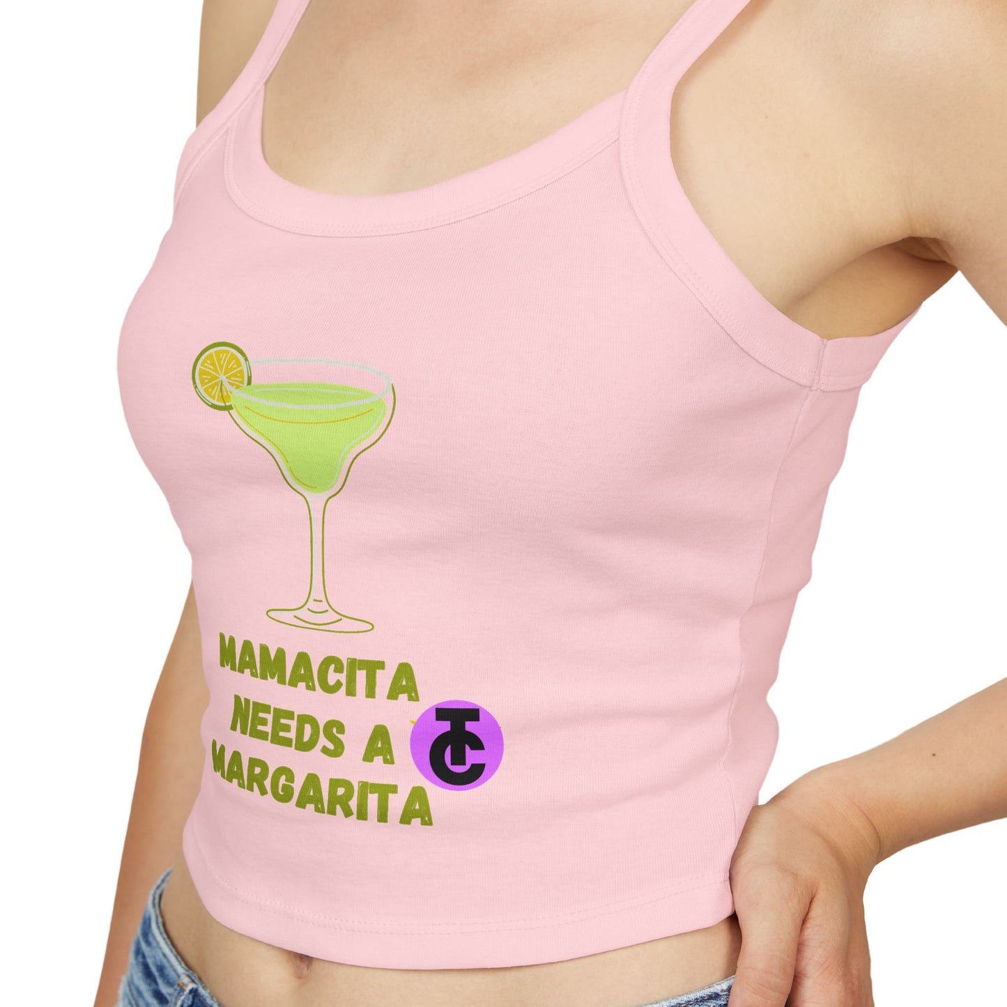 Chic Margarita Tank Top for Women, Summer Party Top, Casual Beachwear, Fun Gift for Her, Vacation Outfit
