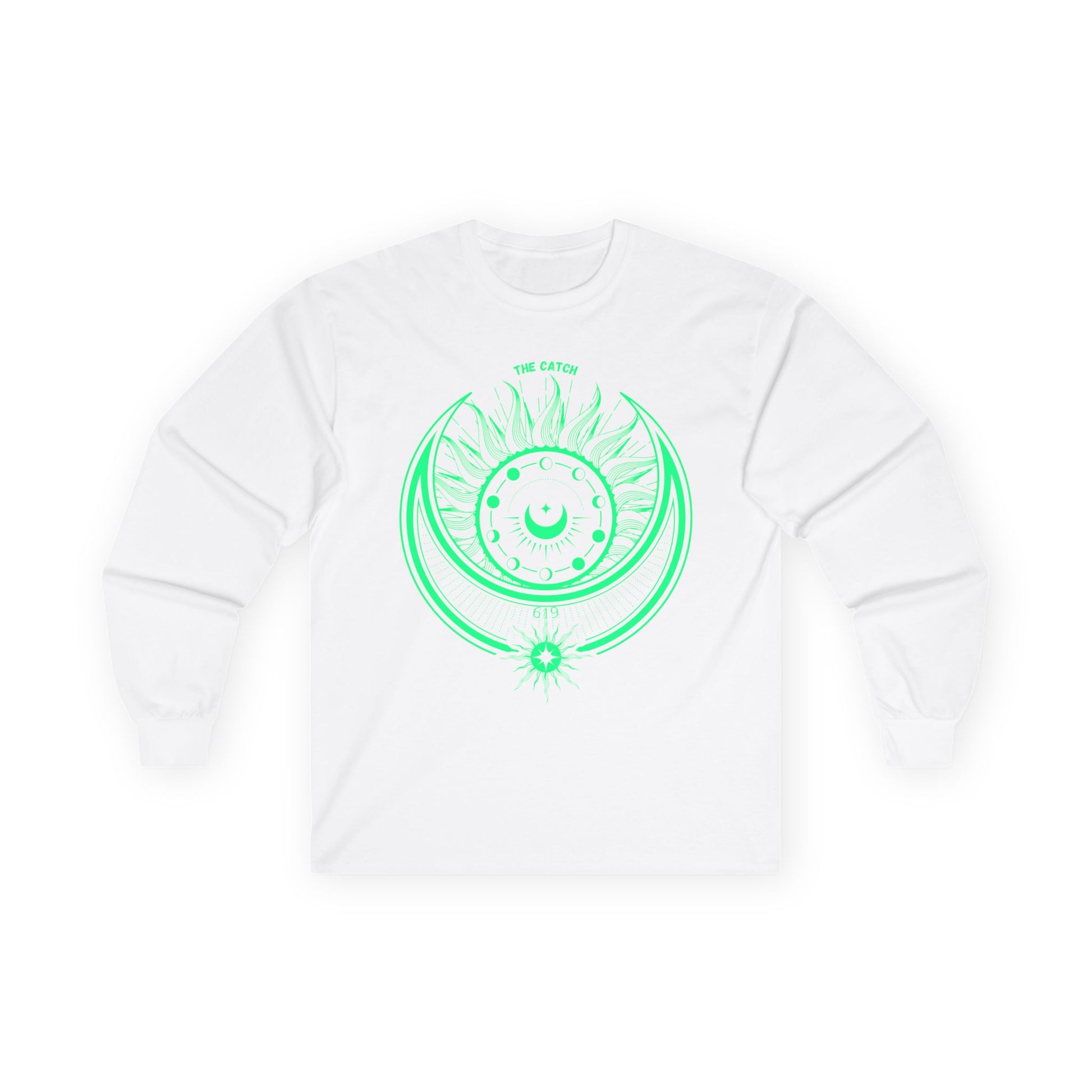Sun & Moon Long Sleeve Tee - The Catch - Cotton Top - THE CATCH