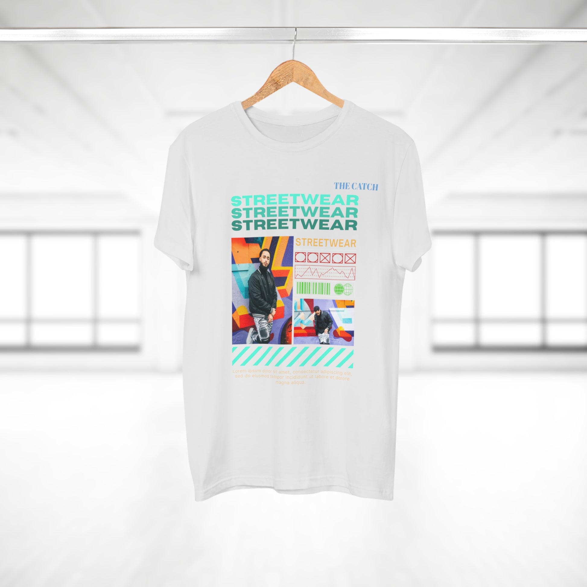 Streetwear Graphic Men's T-Shirt - Casual Urban Style - THE CATCH