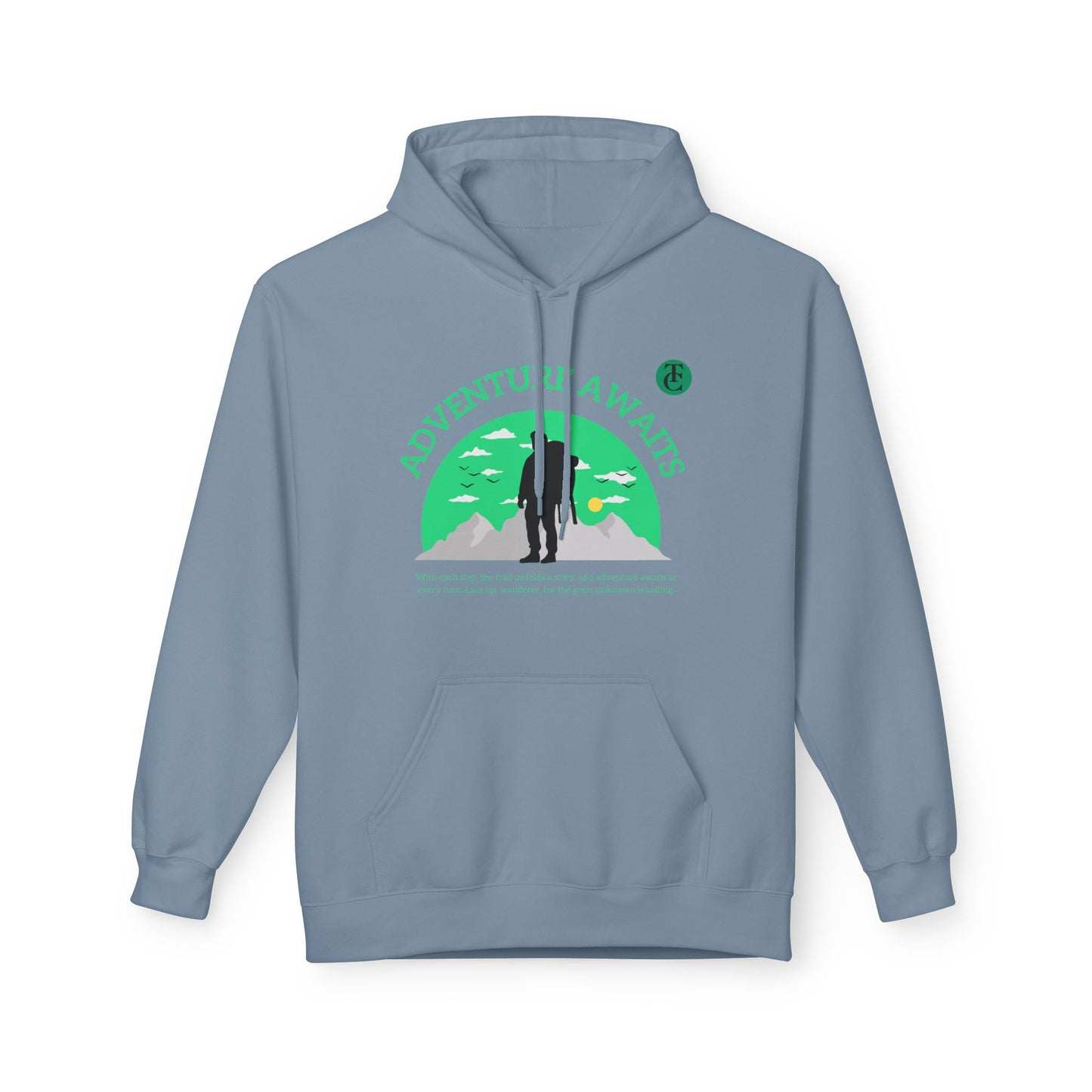 Adventure Awaits Fleece Hoodie – Cozy Travel & Outdoor Gear - THE CATCH