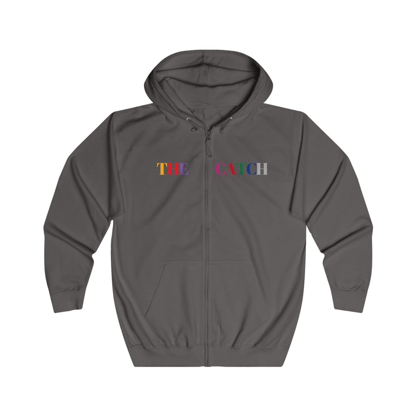 Urban Wild Full Zip Hoodie - Colorful Llama Graphic, Trendy Street Style - THE CATCH