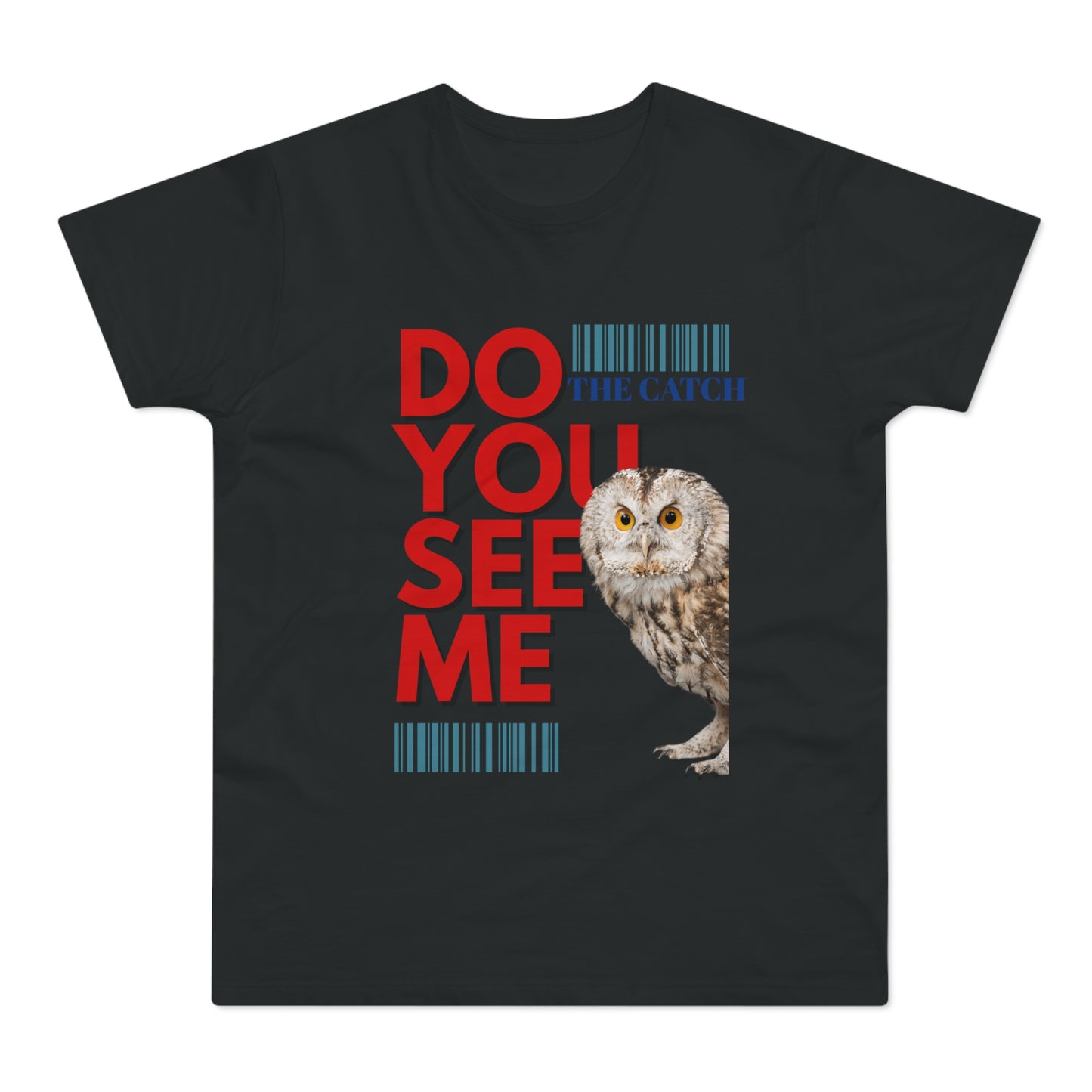 Funny Owl T-Shirt - 'Do You See Me?' Graphic Tee for Nature Lovers