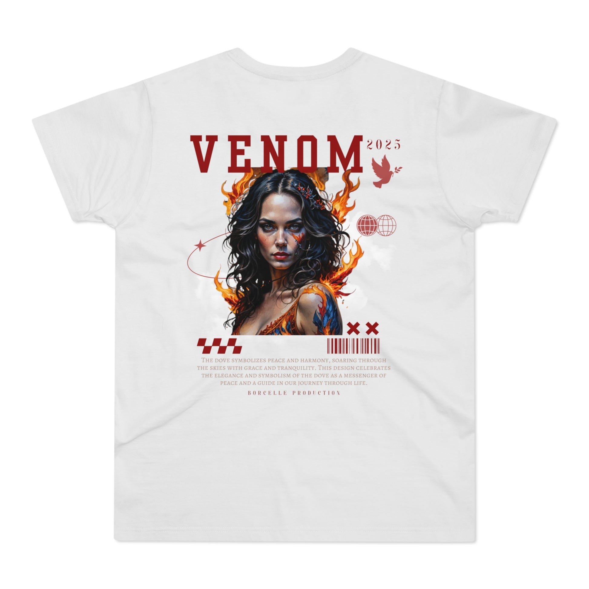 Men's Graphic T-Shirt - 'THE CATCH' & 'VENOM 2023' Design - THE CATCH