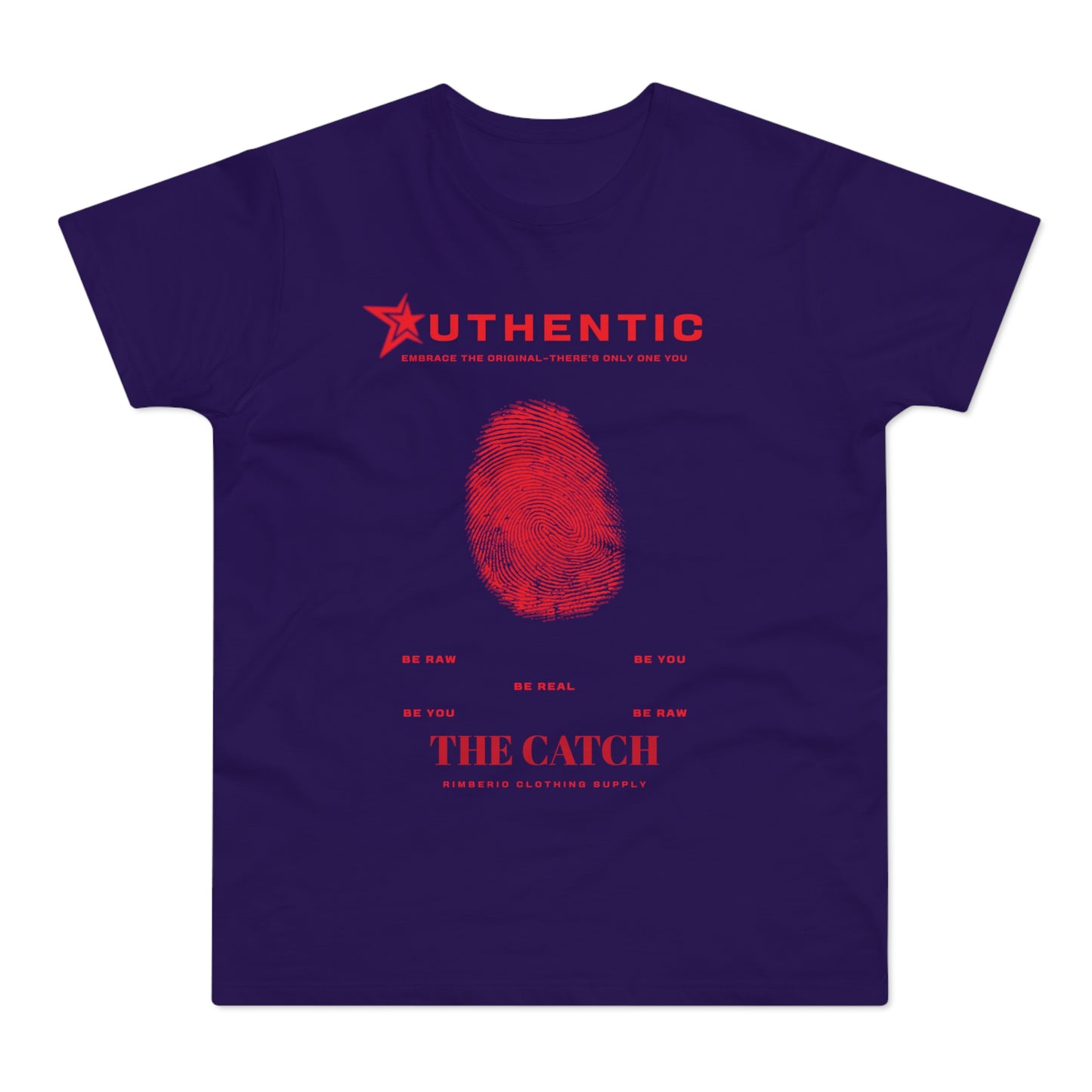 Authentic Men's T-Shirt - Embrace Your Unique Style - THE CATCH