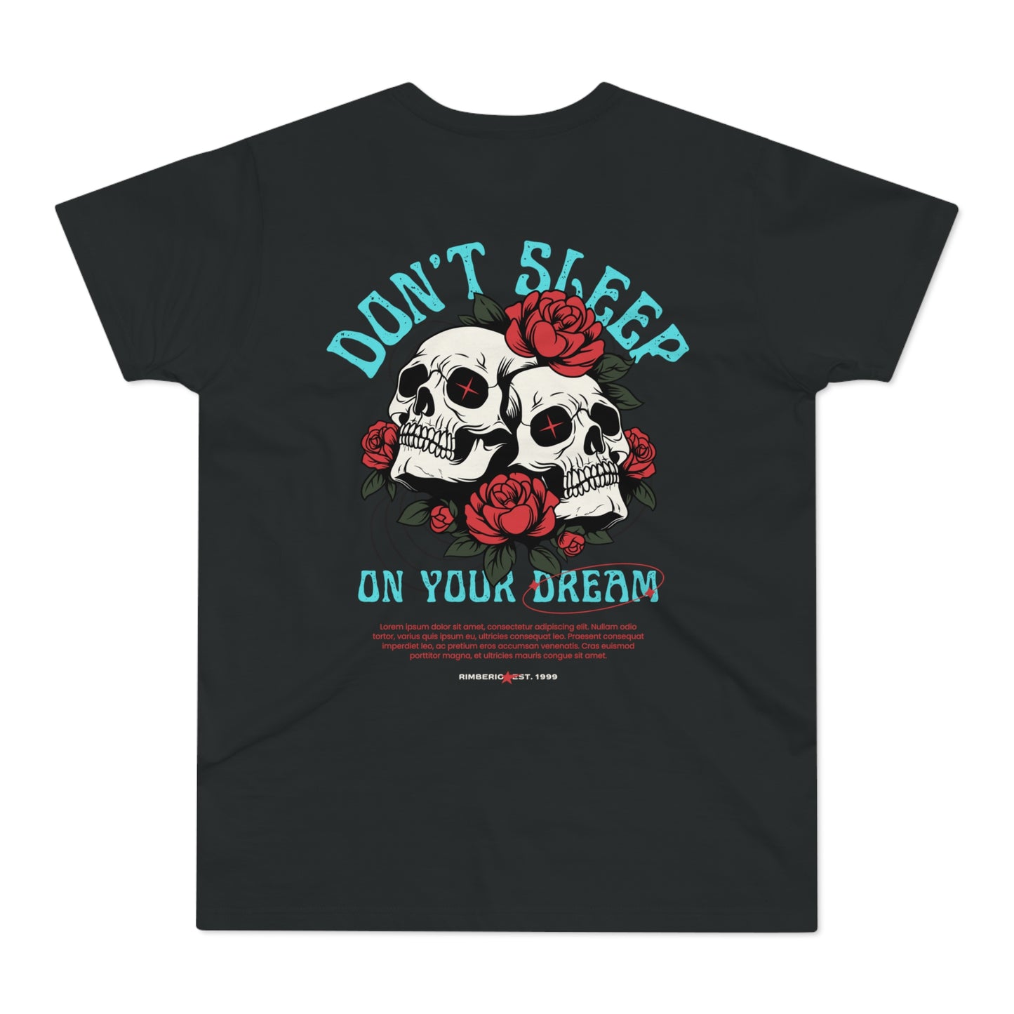 Men's Graphic T-Shirt - "The Catch" with Skull Design