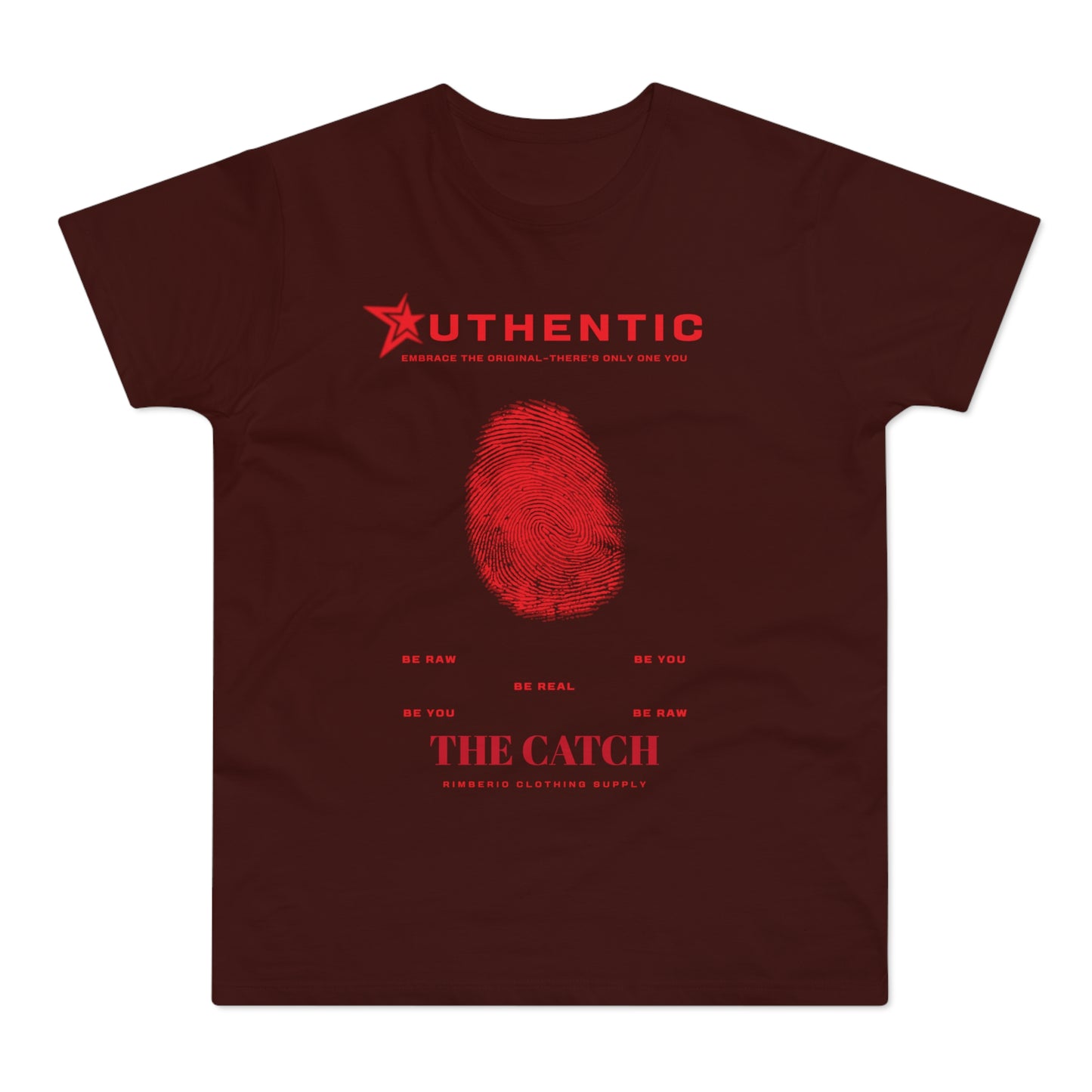 Authentic Men's T-Shirt - Embrace Your Unique Style - THE CATCH