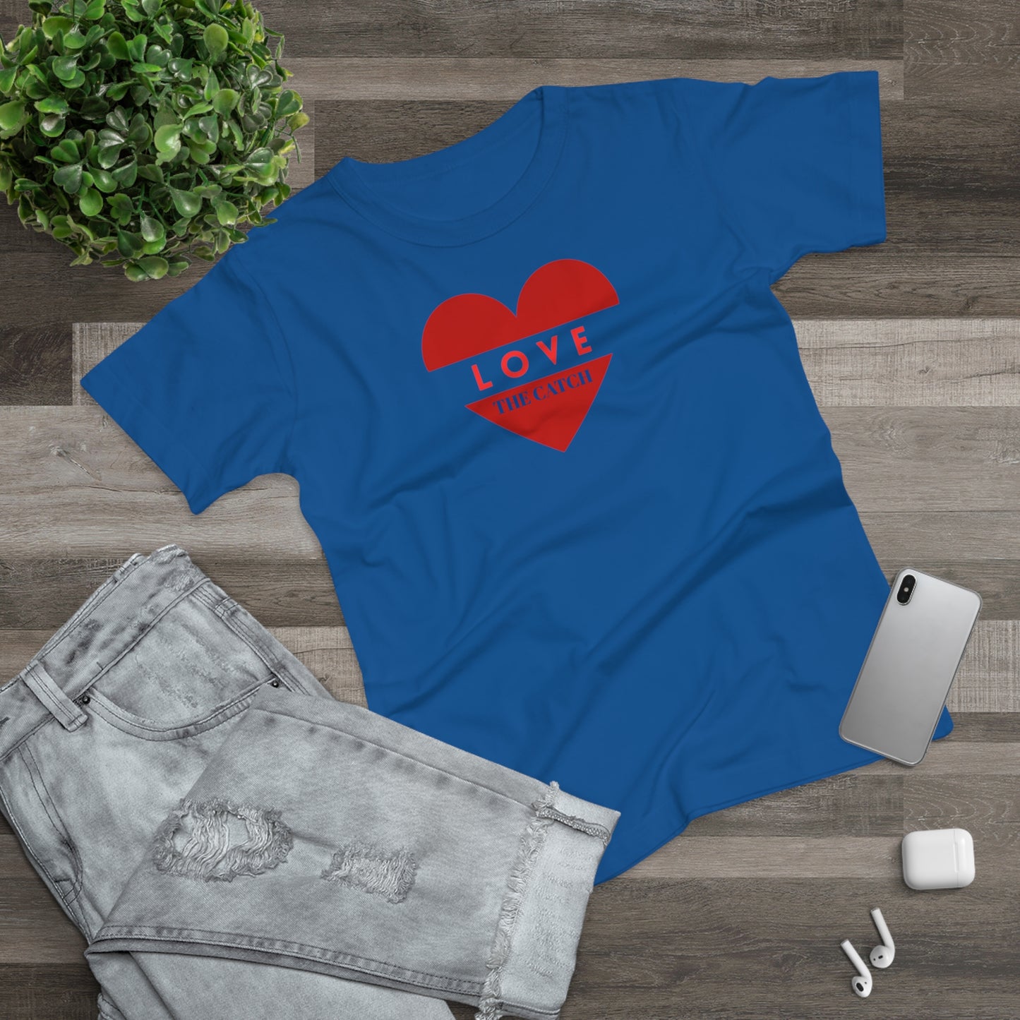 Love Catch Heart Women's T-Shirt