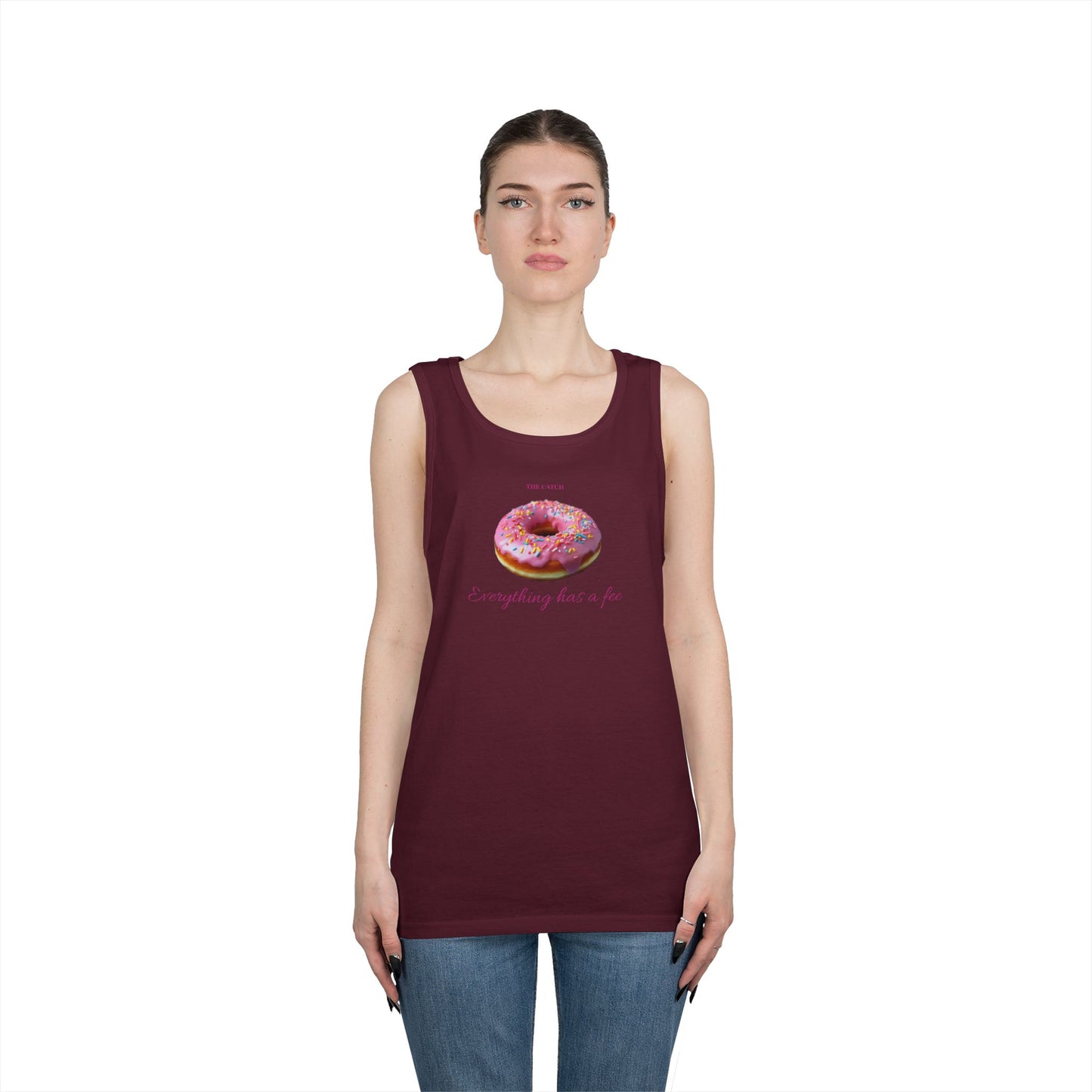 Woman's Heavy Cotton Tank Top - THE CATCH