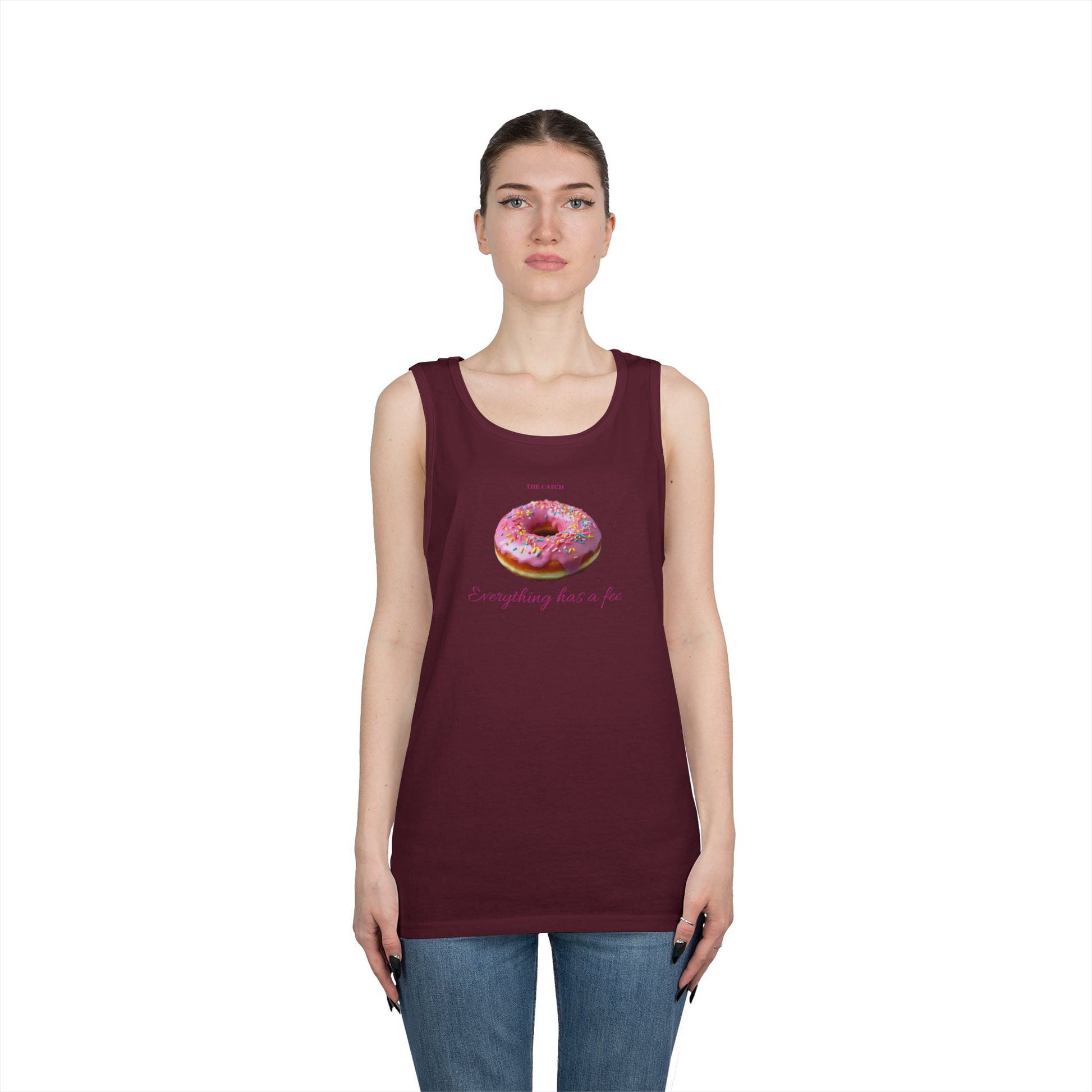 Woman's Heavy Cotton Tank Top - THE CATCH