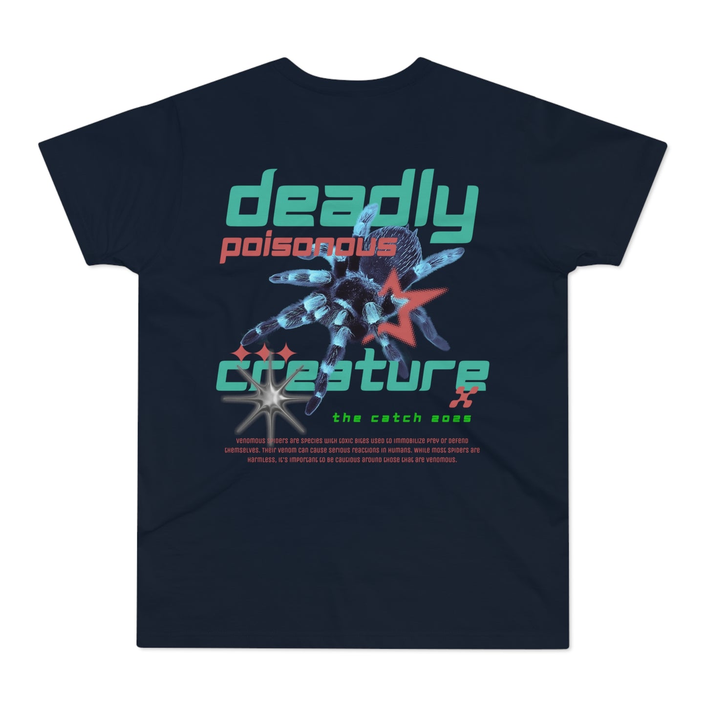 Men's Graphic T-Shirt - 'The Catch' Spooky Design