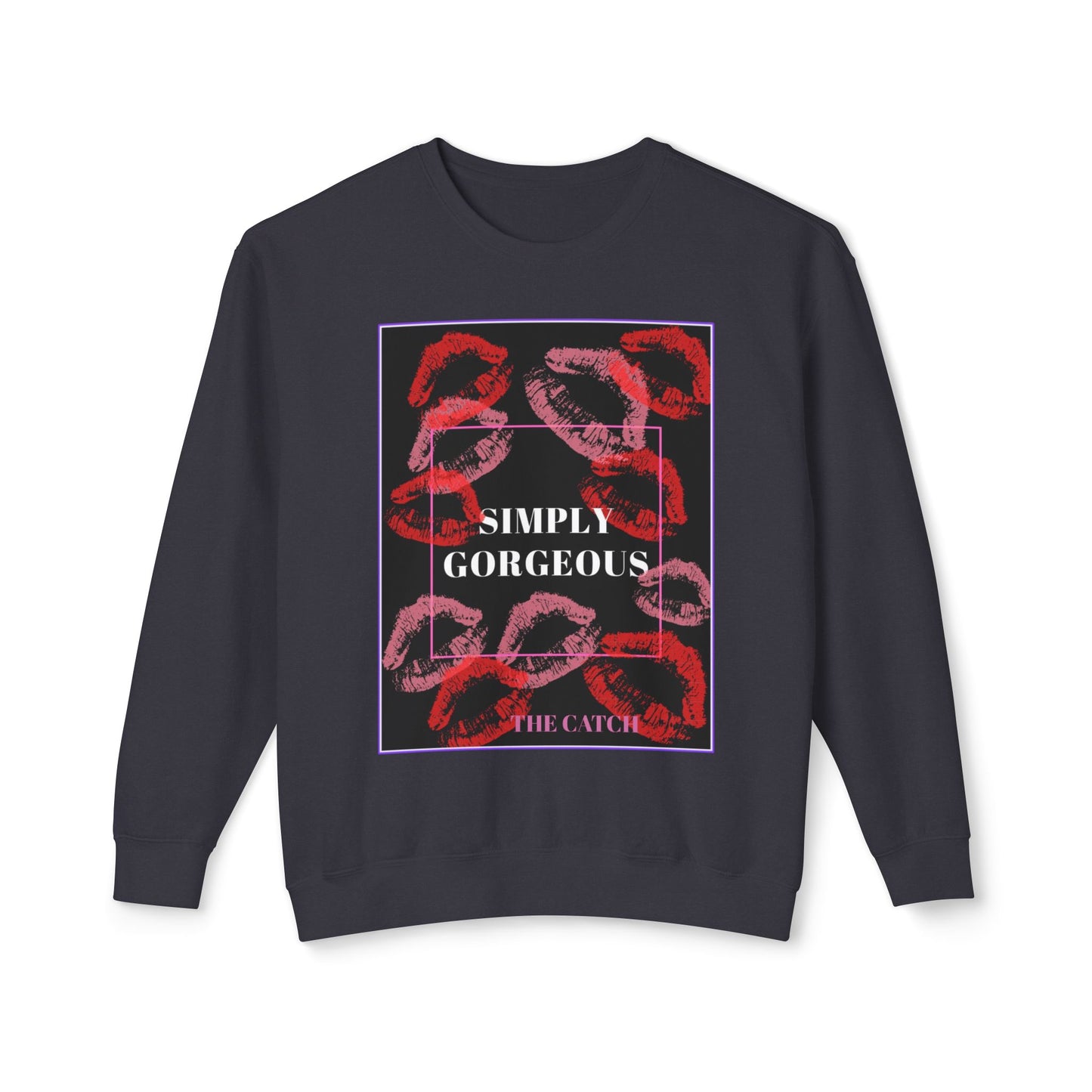 Simply Gorgeous Lightweight Crewneck Sweatshirt - THE CATCH
