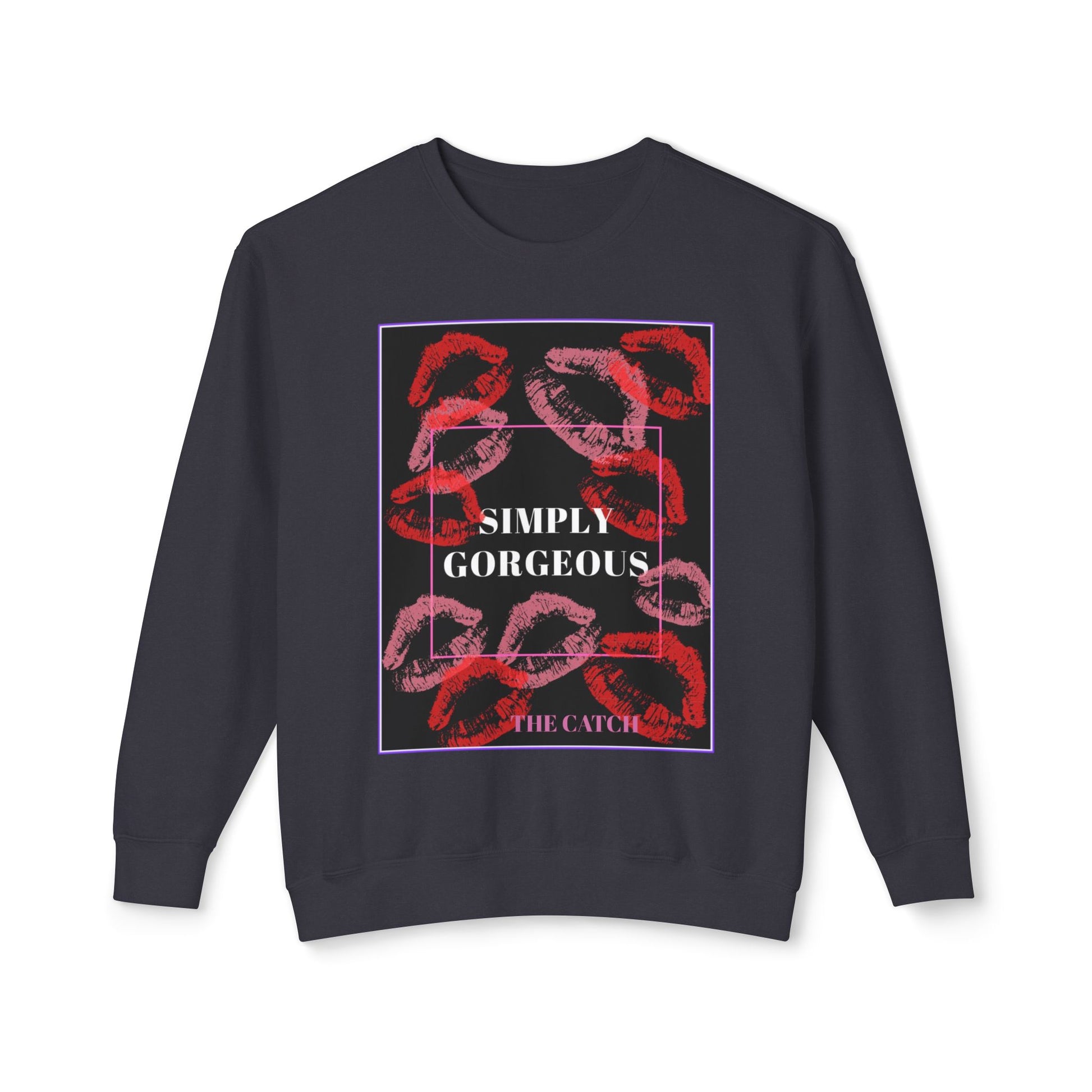 Simply Gorgeous Lightweight Crewneck Sweatshirt - THE CATCH