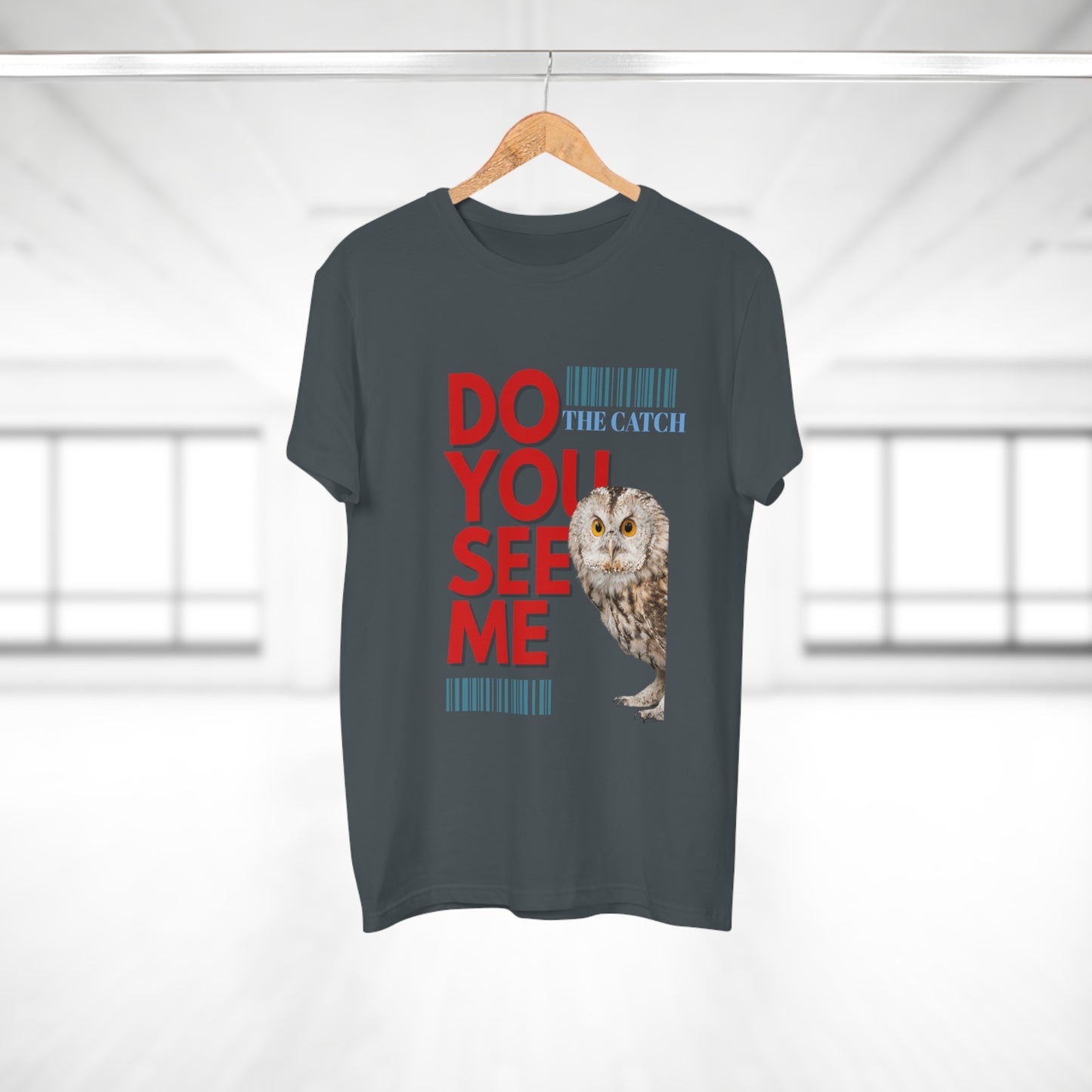 Funny Owl T-Shirt - 'Do You See Me?' Graphic Tee for Nature Lovers