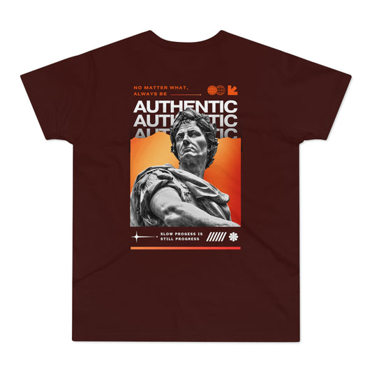 Men's Orange T-Shirt with 'The Catch' and Authentic Design - Perfect for Casual Wear & Gifts