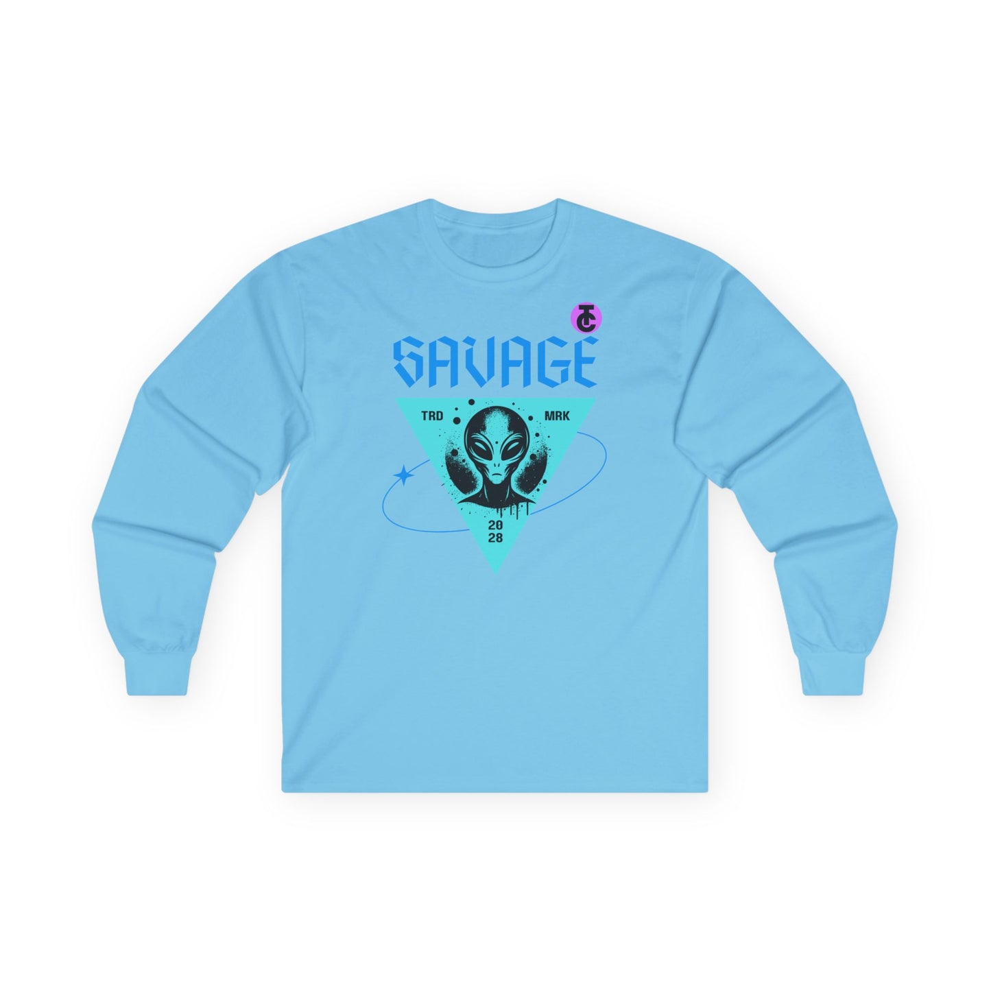 Savage Alien Long Sleeve Tee -Ultra Cotton Shirt for Casual Style - THE CATCH