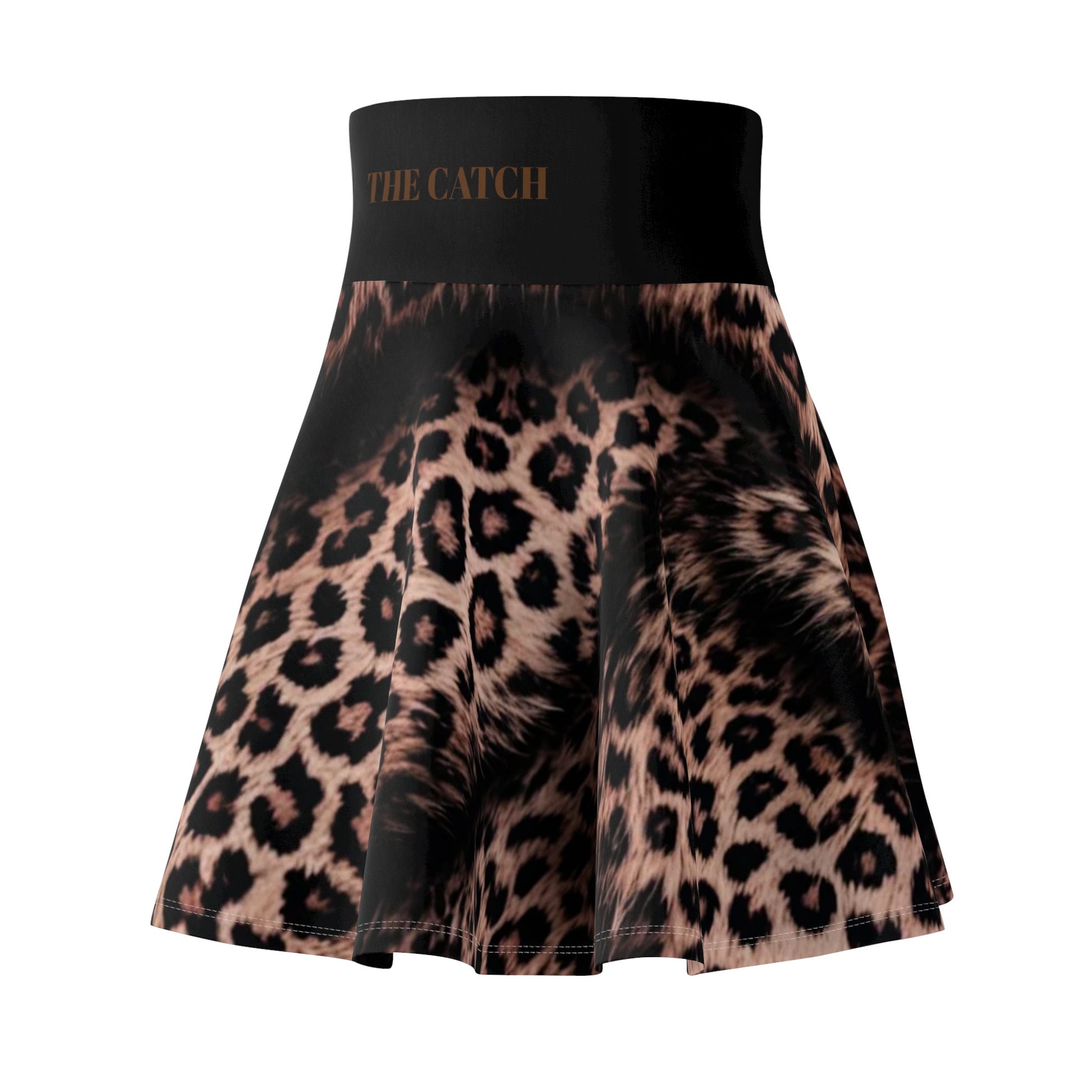 Kitten Babe Women's Skater Skirt, Trendy Casual Wear, Fun Summer Outfit, Fashionable Party Skirt, Gift for Her, AOP Design - THE CATCH