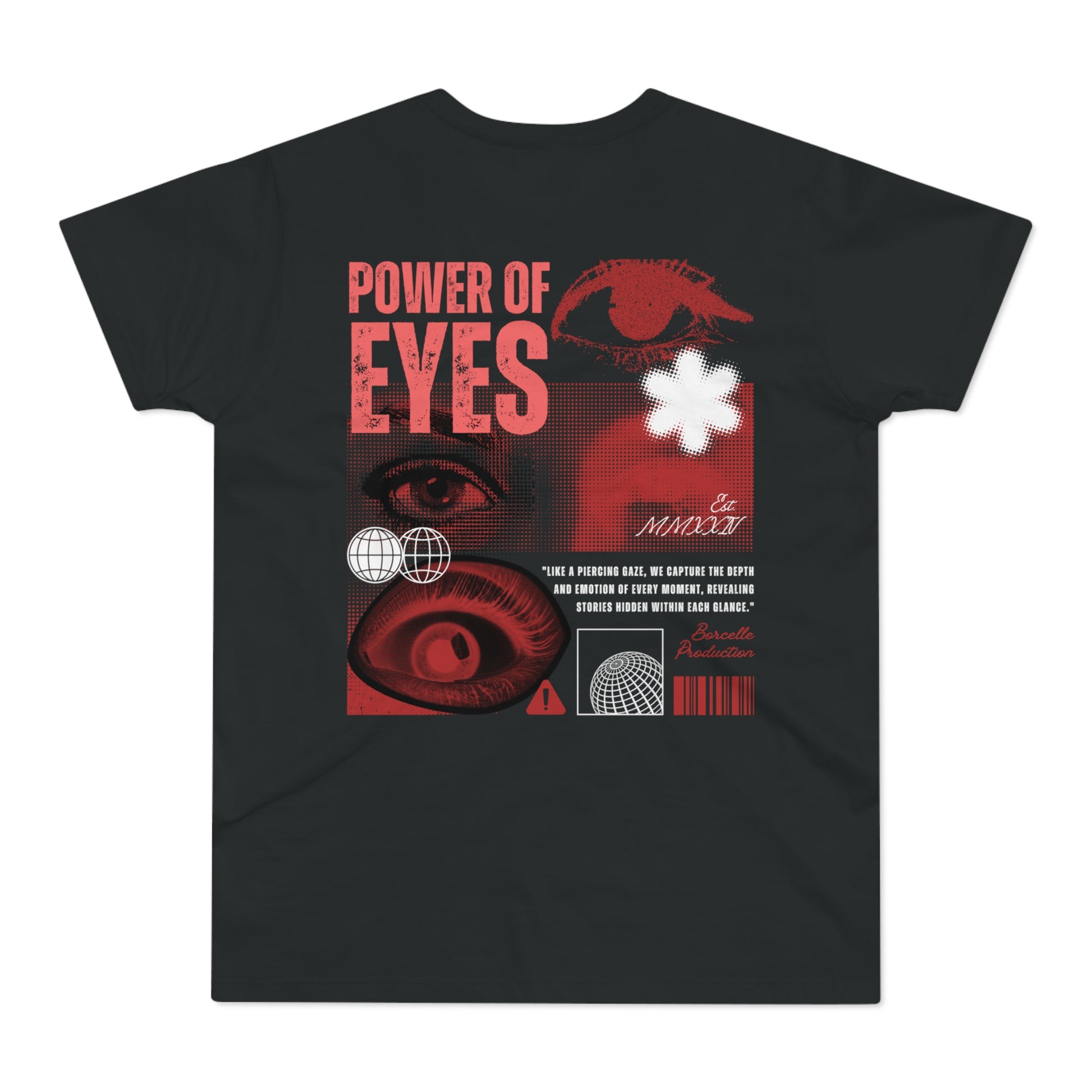 Men's Graphic T-Shirt - 'The Catch' with Eye Design - THE CATCH