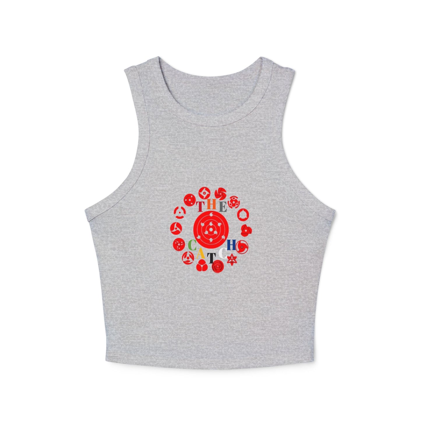 Women's Micro Rib Racer Tank Top - THE CATCH